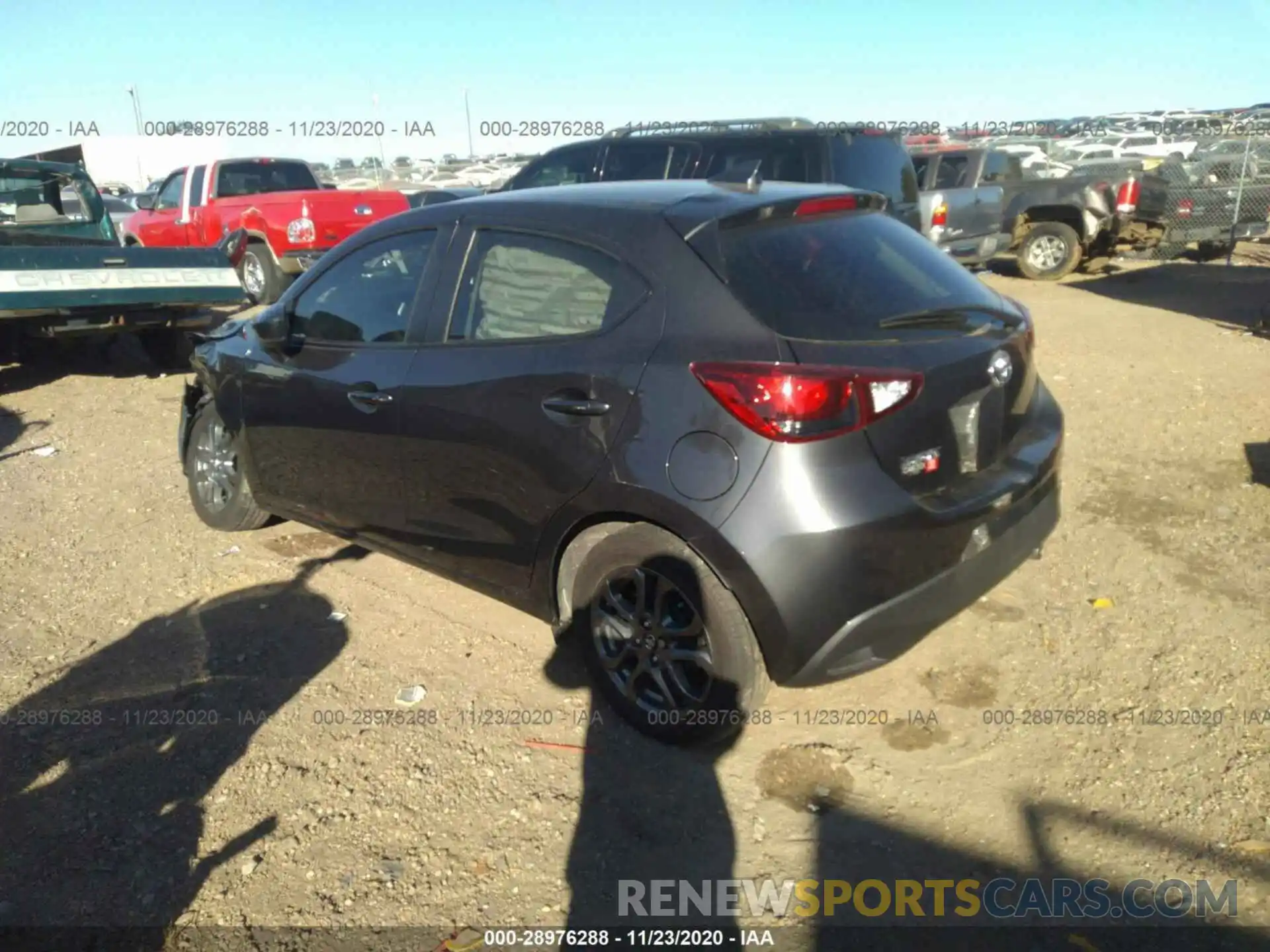 3 Photograph of a damaged car 3MYDLBJVXLY700196 TOYOTA YARIS HATCHBACK 2020