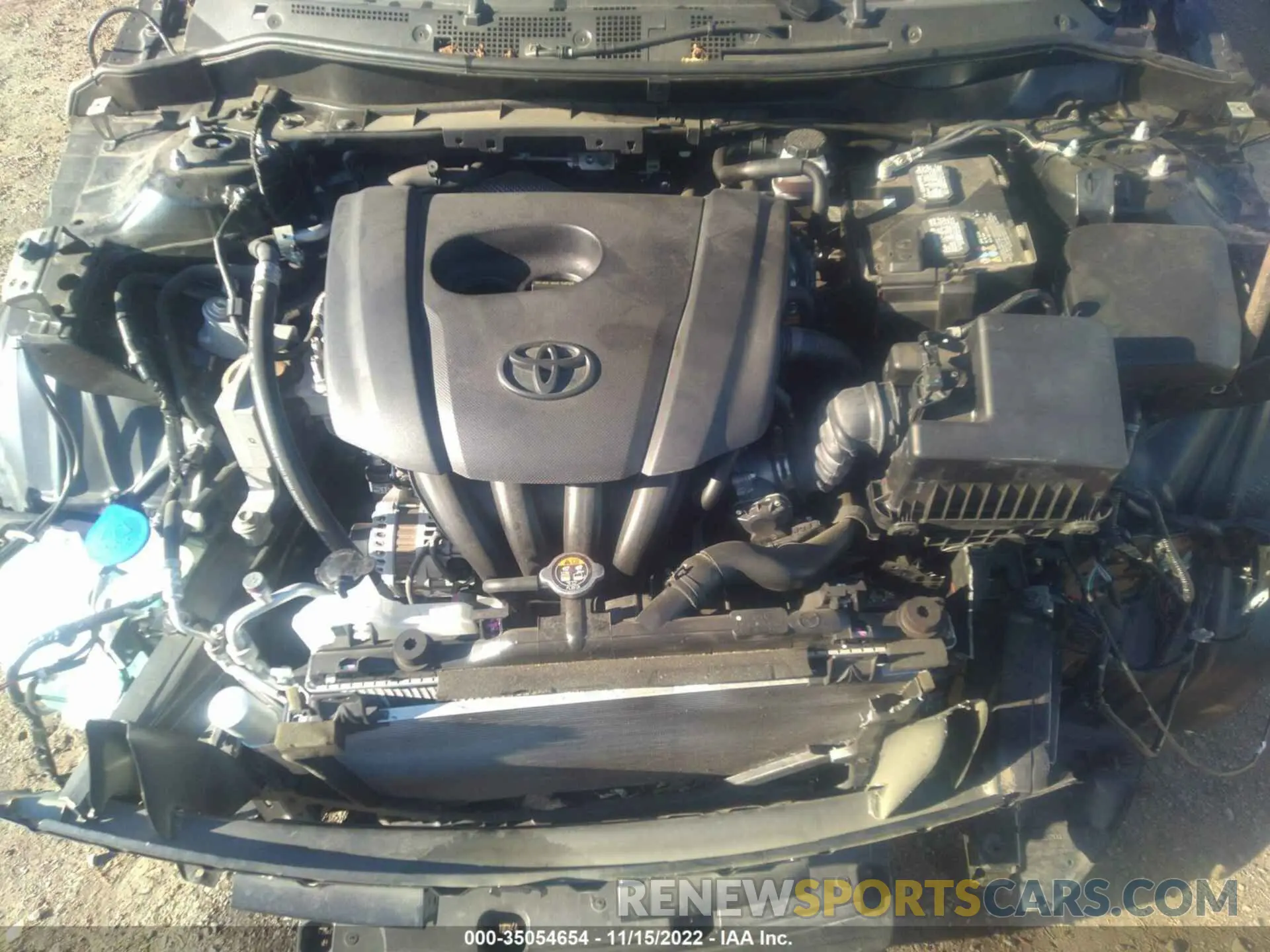 10 Photograph of a damaged car 3MYDLBJVXLY705124 TOYOTA YARIS HATCHBACK 2020