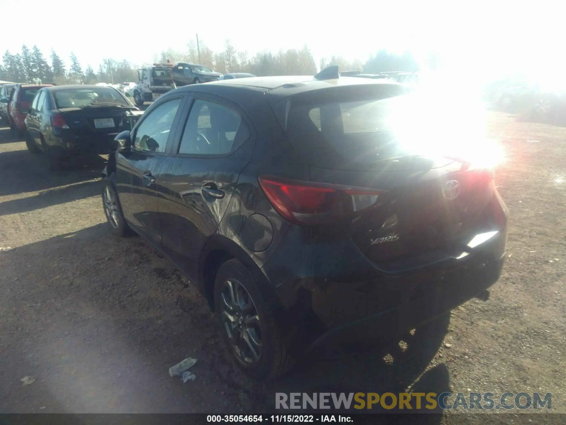 3 Photograph of a damaged car 3MYDLBJVXLY705124 TOYOTA YARIS HATCHBACK 2020