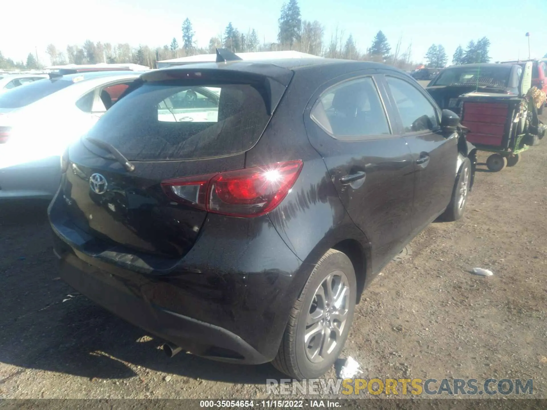 4 Photograph of a damaged car 3MYDLBJVXLY705124 TOYOTA YARIS HATCHBACK 2020