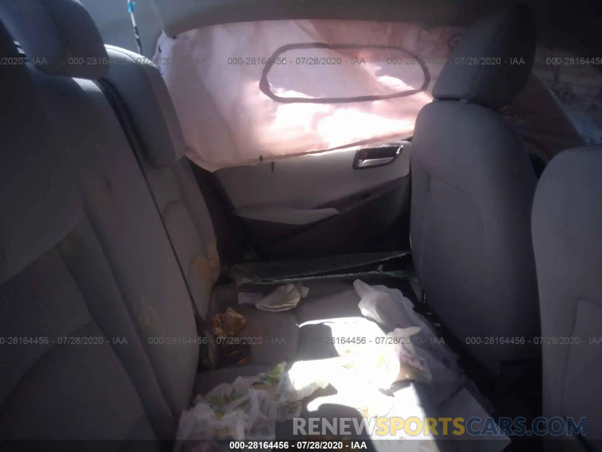 8 Photograph of a damaged car 3MYDLBYV0KY509973 TOYOTA YARIS SEDAN 2019