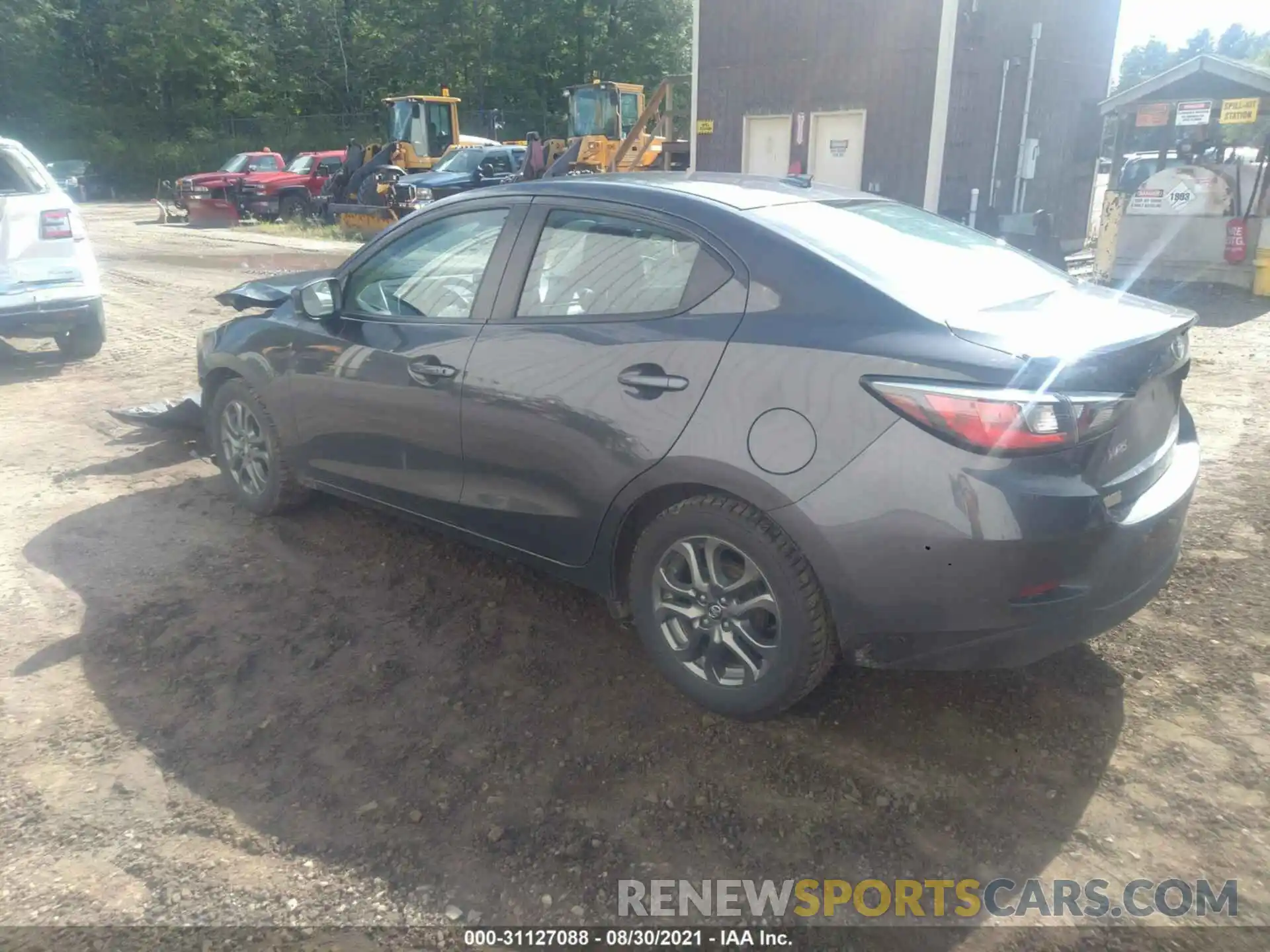 3 Photograph of a damaged car 3MYDLBYV0KY524425 TOYOTA YARIS SEDAN 2019