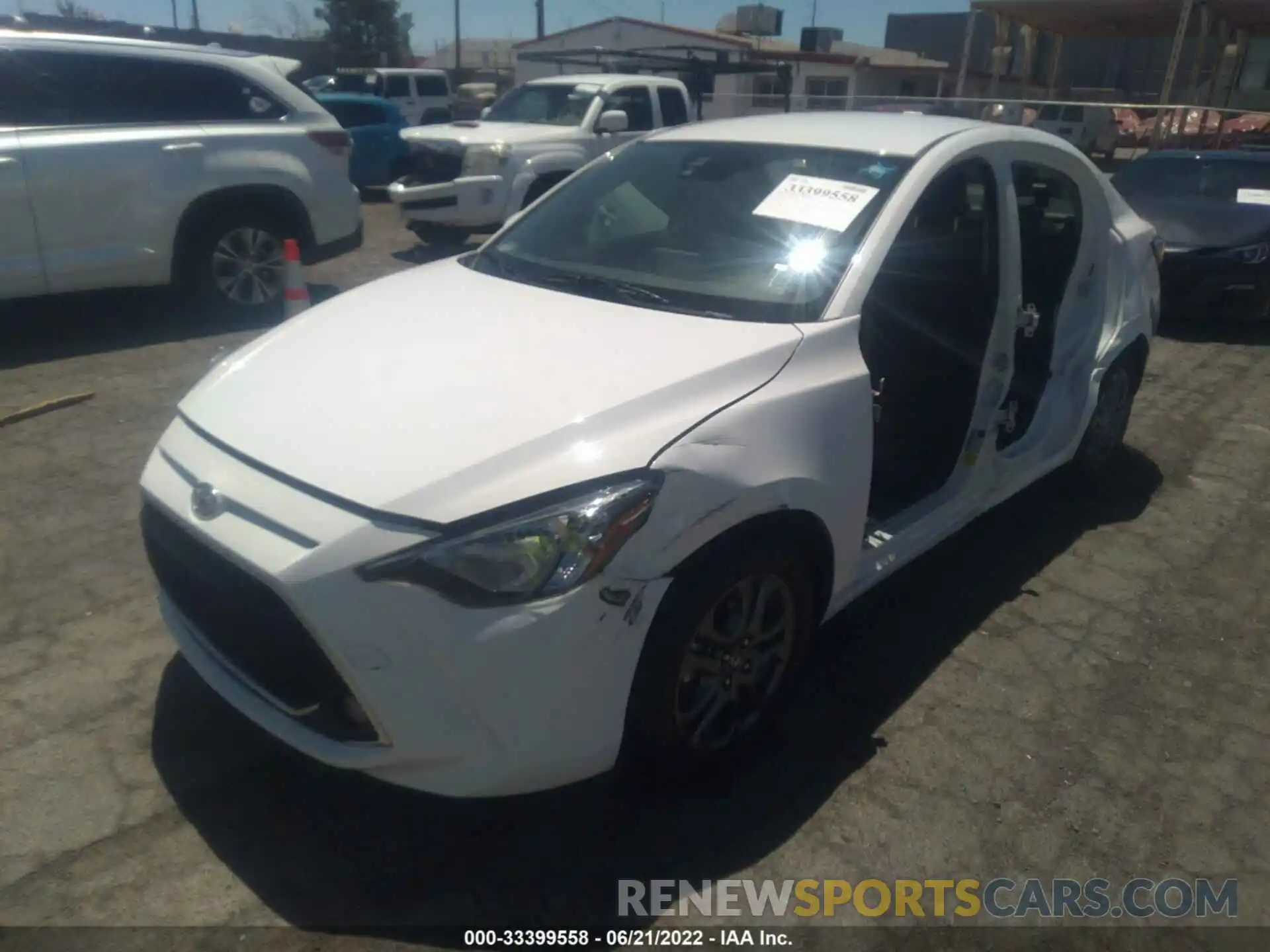 6 Photograph of a damaged car 3MYDLBYV1KY509402 TOYOTA YARIS SEDAN 2019