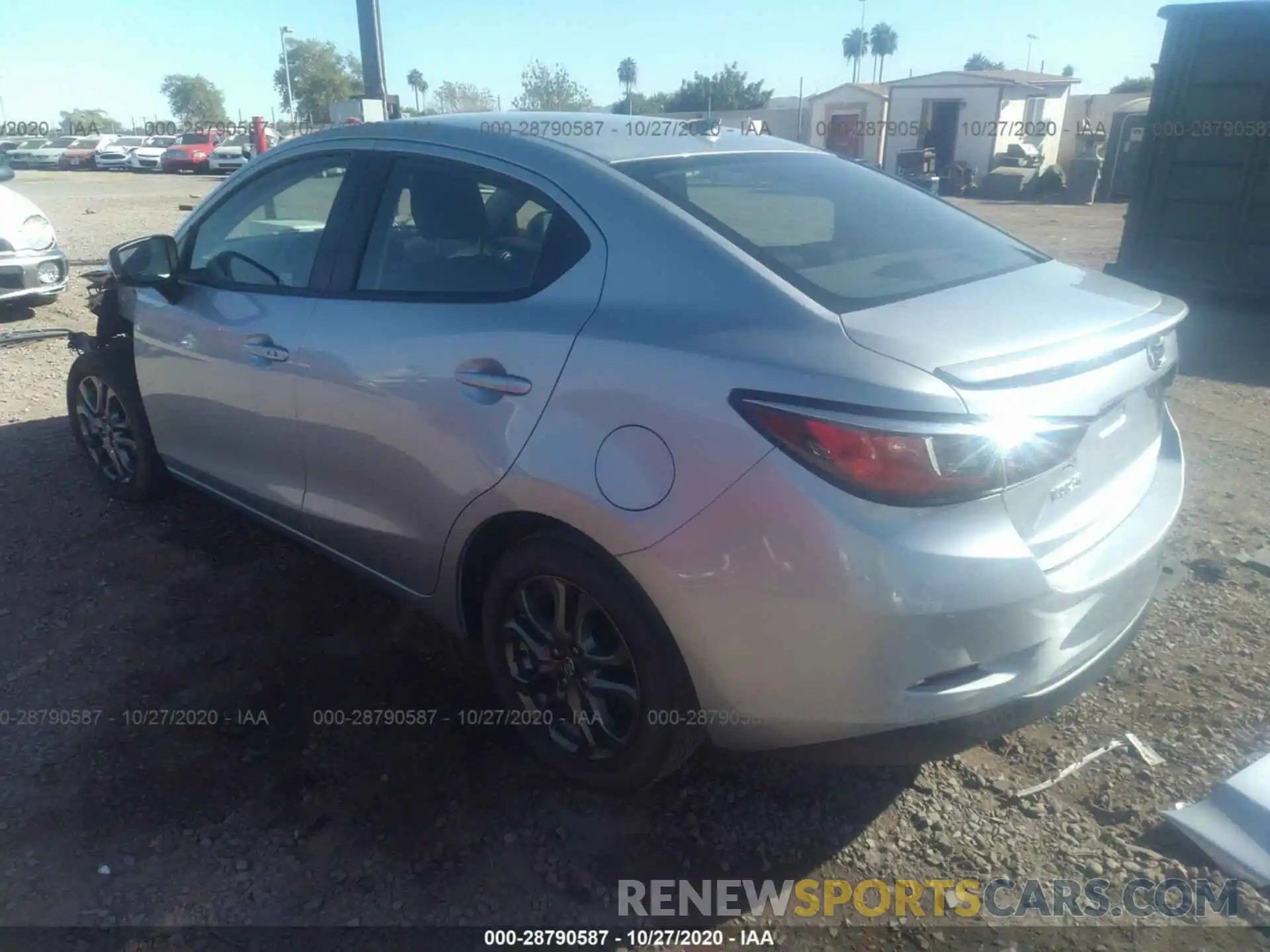 3 Photograph of a damaged car 3MYDLBYV2KY504001 TOYOTA YARIS SEDAN 2019