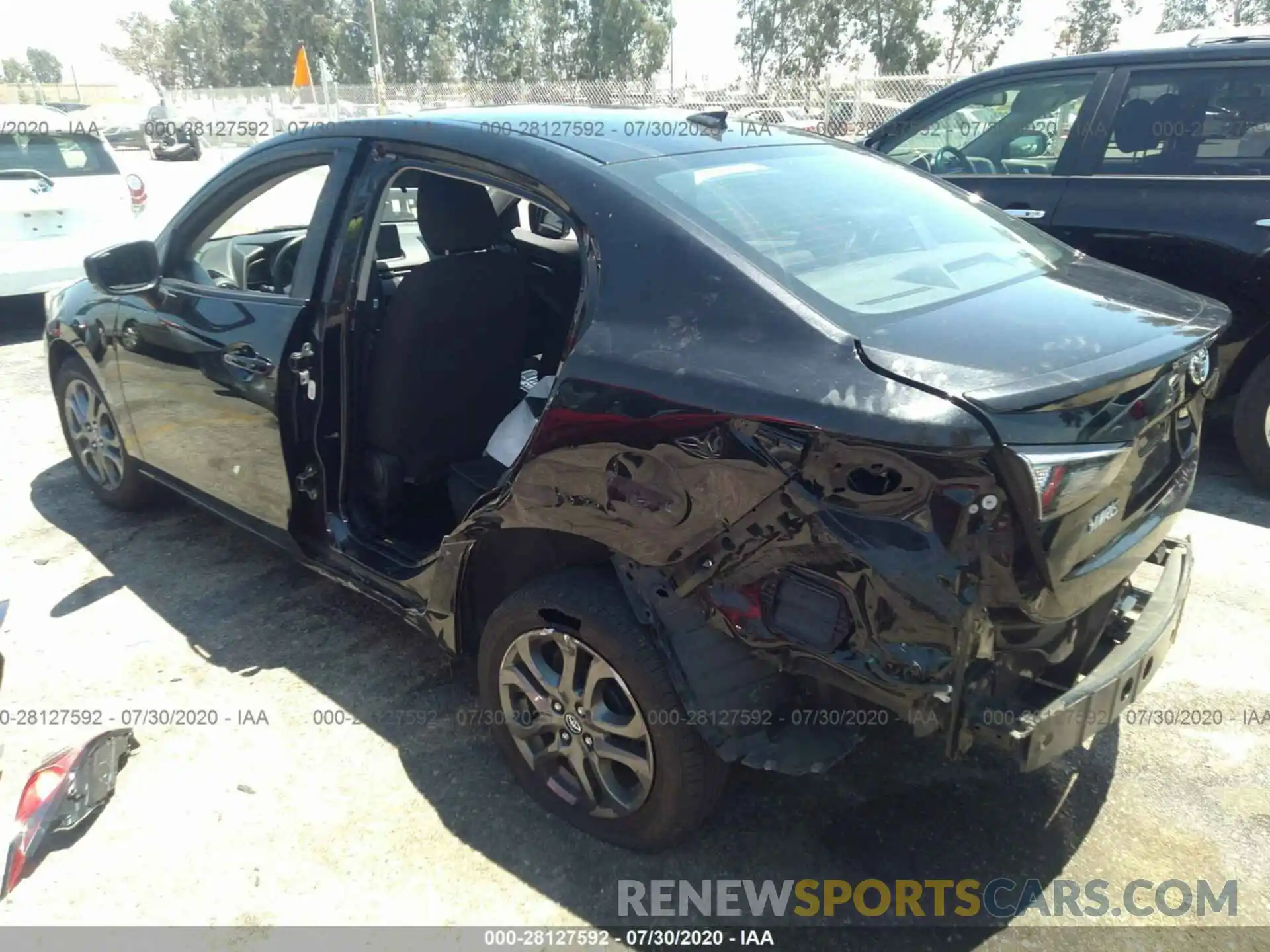 3 Photograph of a damaged car 3MYDLBYV2KY506444 TOYOTA YARIS SEDAN 2019