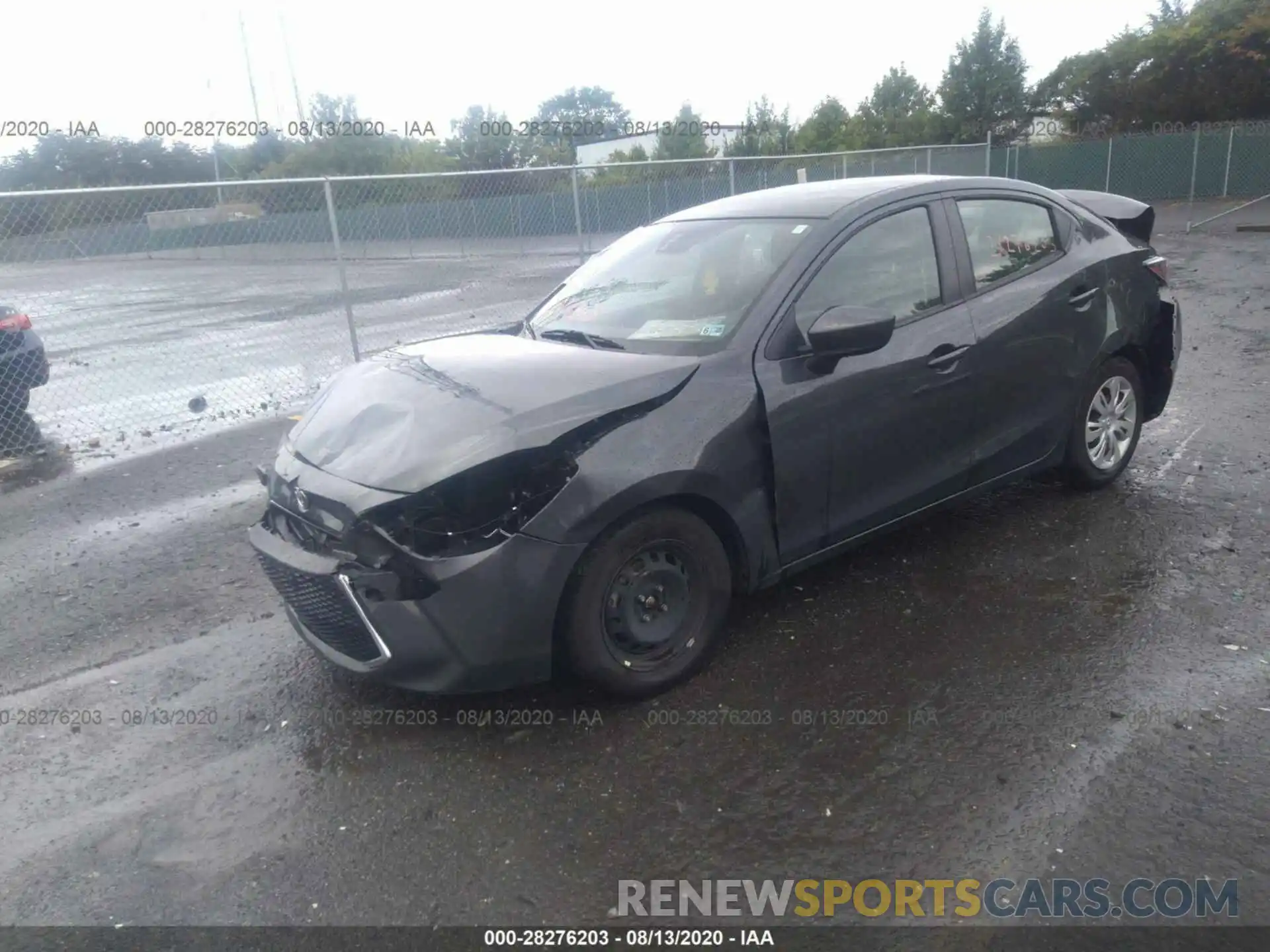 2 Photograph of a damaged car 3MYDLBYV2KY526449 TOYOTA YARIS SEDAN 2019