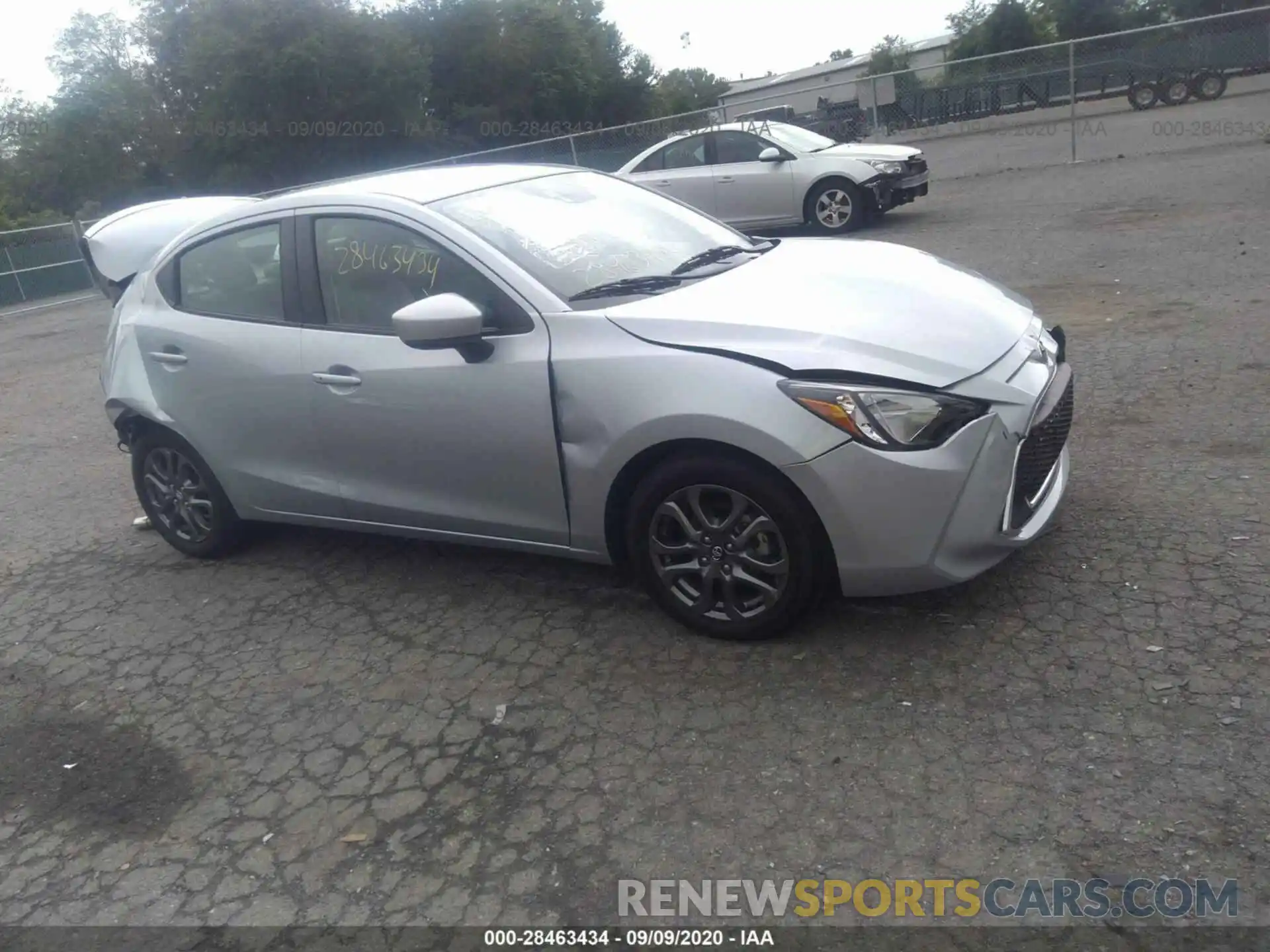 1 Photograph of a damaged car 3MYDLBYV3KY518991 TOYOTA YARIS SEDAN 2019