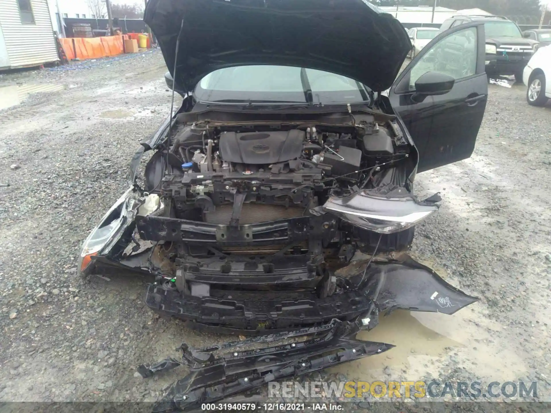 12 Photograph of a damaged car 3MYDLBYV4KY500581 TOYOTA YARIS SEDAN 2019