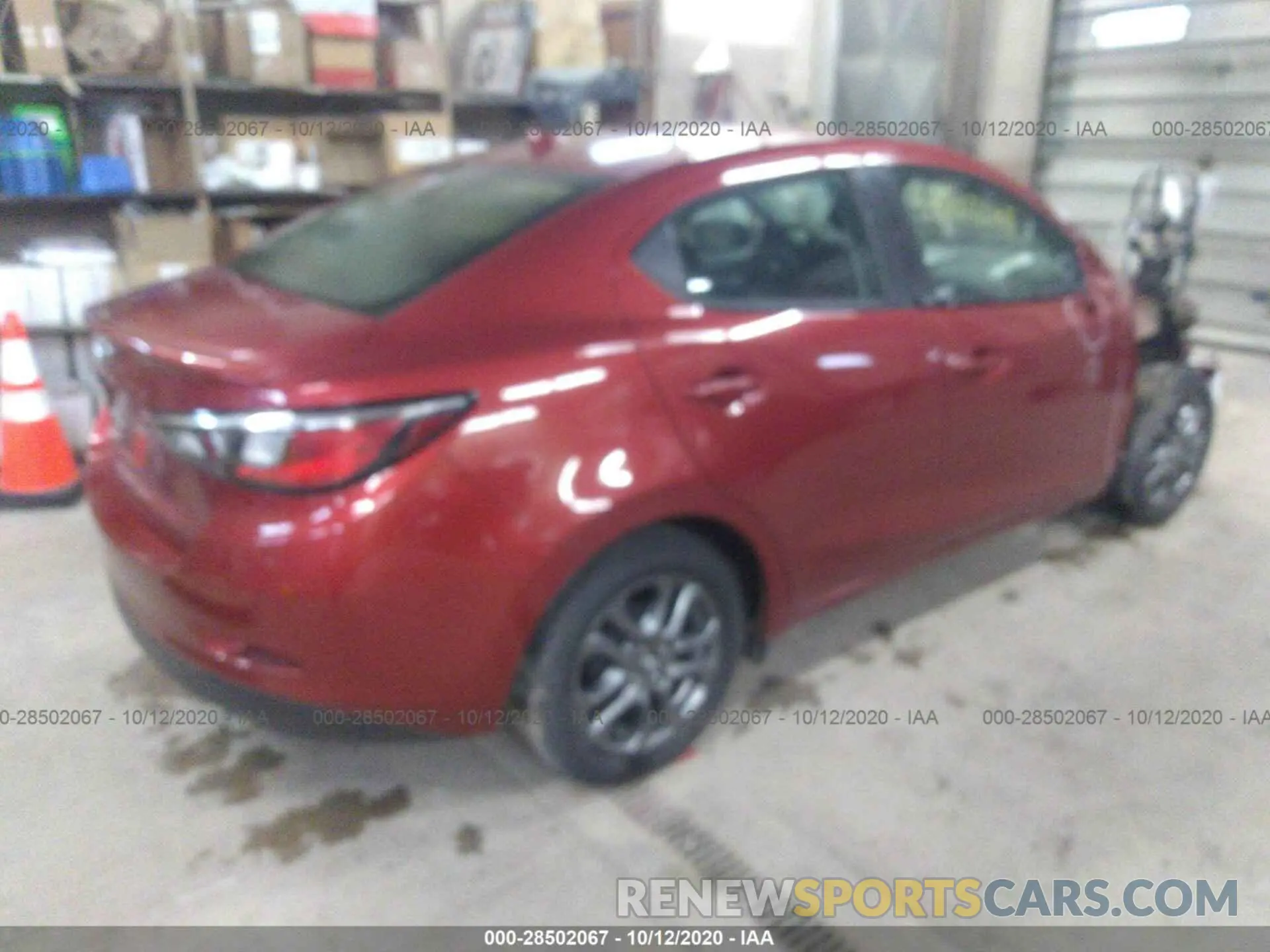 4 Photograph of a damaged car 3MYDLBYV4KY511161 TOYOTA YARIS SEDAN 2019