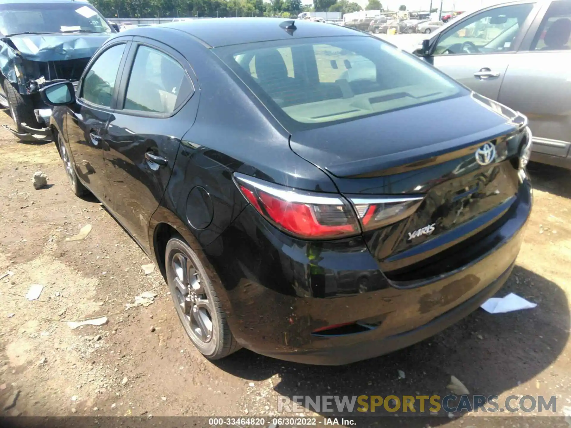 1 Photograph of a damaged car 3MYDLBYV5KY509032 TOYOTA YARIS SEDAN 2019