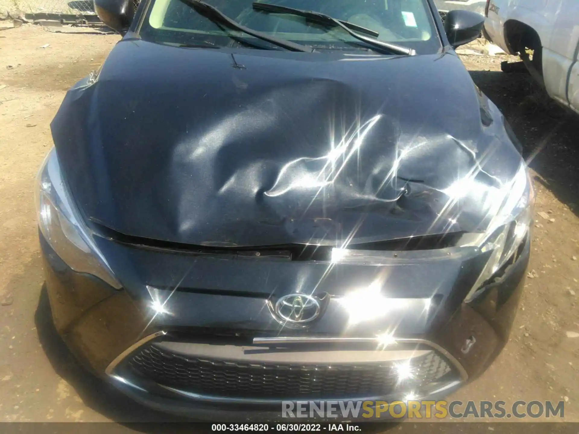 6 Photograph of a damaged car 3MYDLBYV5KY509032 TOYOTA YARIS SEDAN 2019