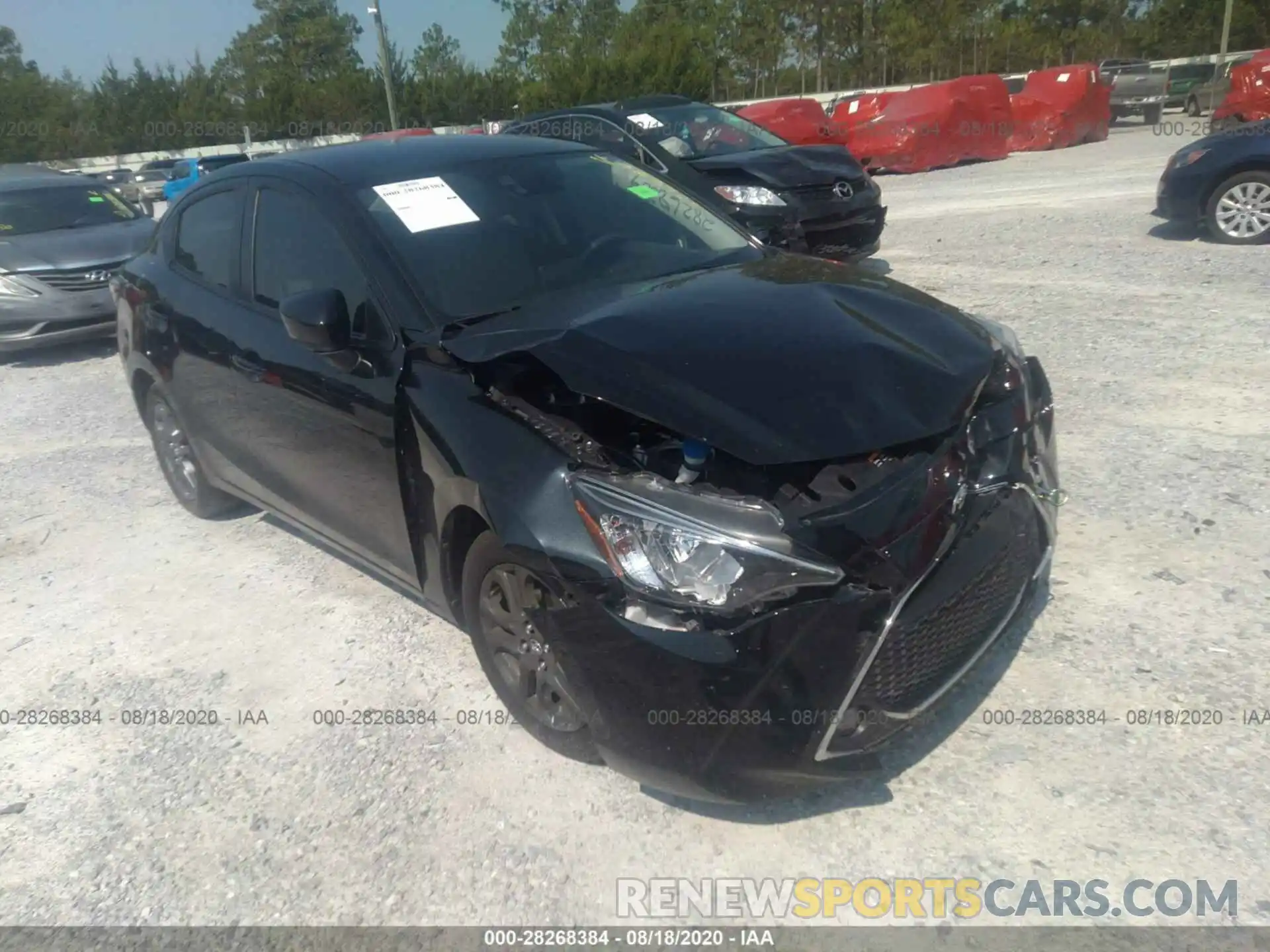 1 Photograph of a damaged car 3MYDLBYV5KY511167 TOYOTA YARIS SEDAN 2019