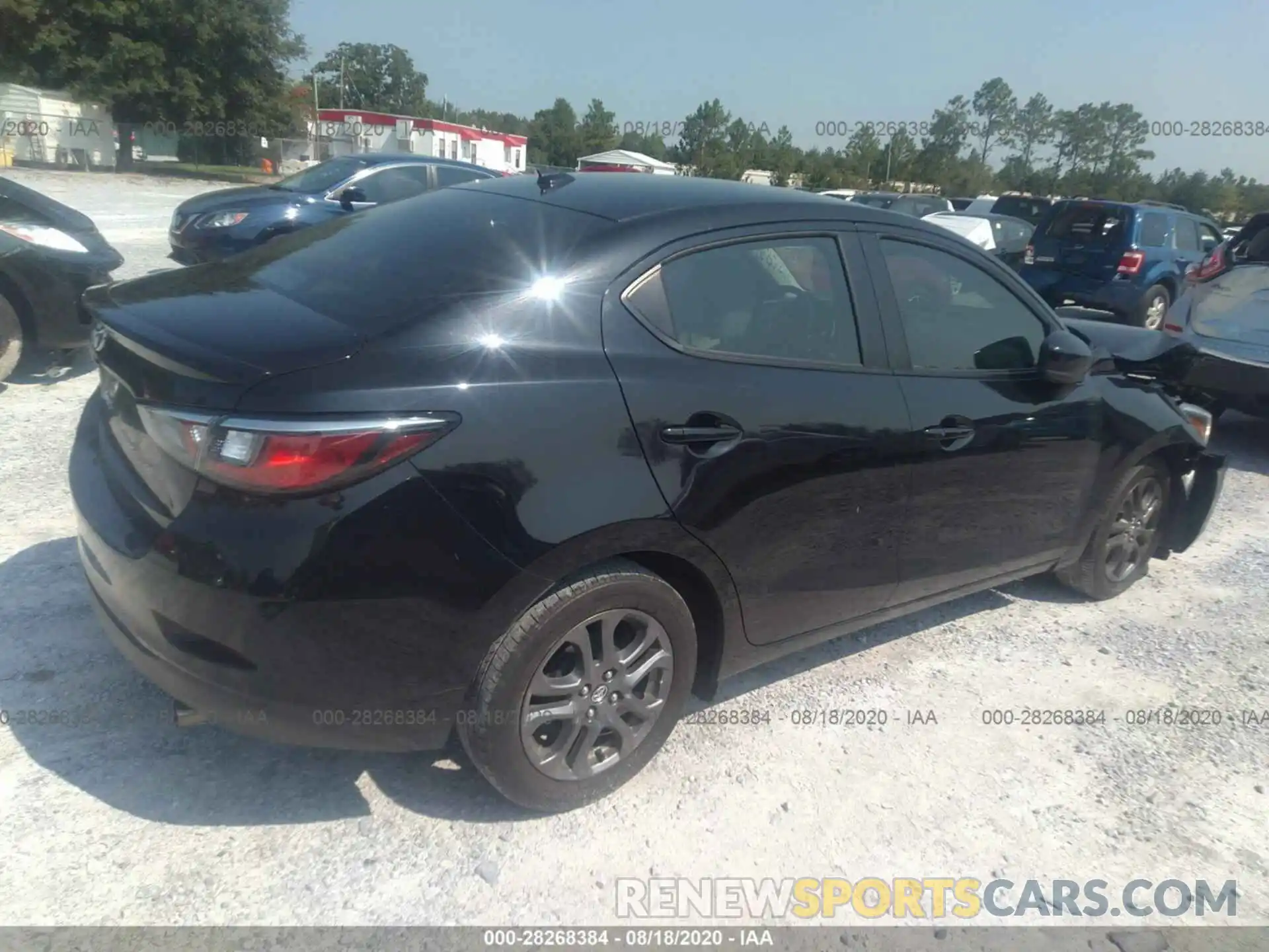 4 Photograph of a damaged car 3MYDLBYV5KY511167 TOYOTA YARIS SEDAN 2019