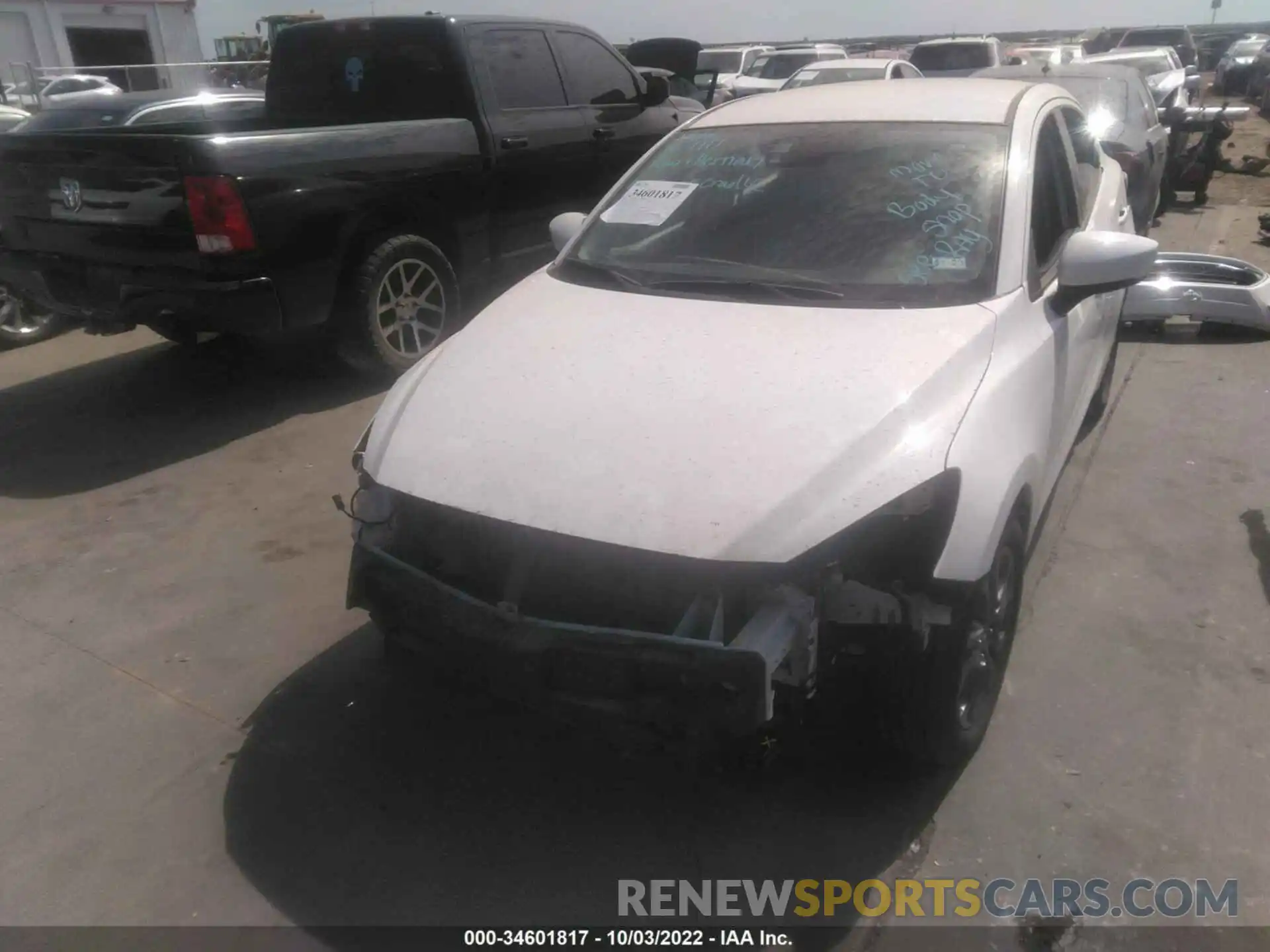 6 Photograph of a damaged car 3MYDLBYV5KY516711 TOYOTA YARIS SEDAN 2019