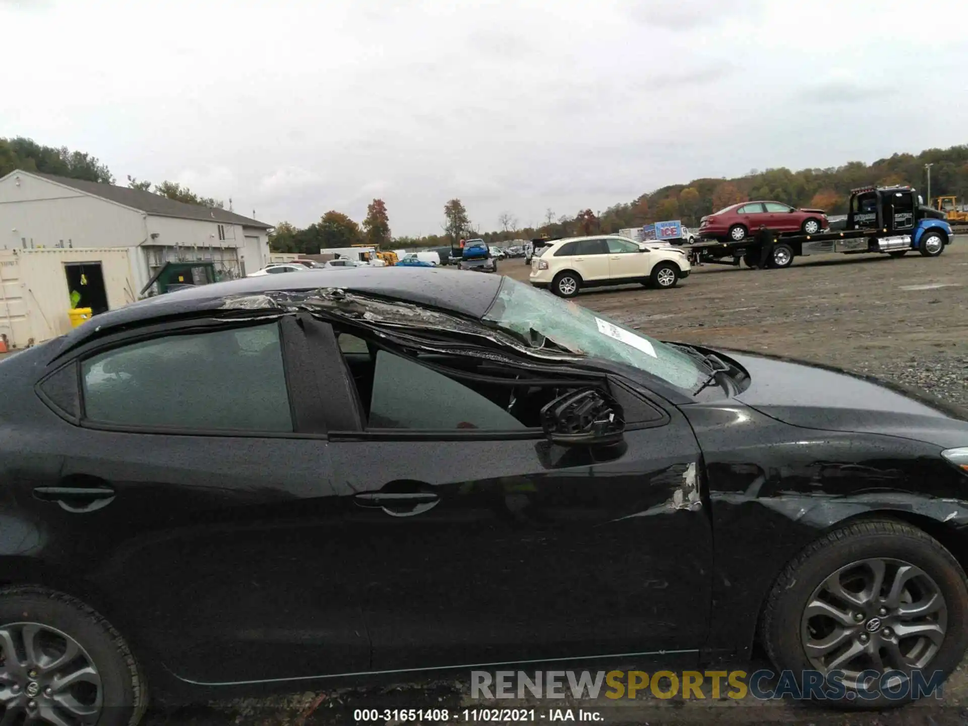 6 Photograph of a damaged car 3MYDLBYV5KY520306 TOYOTA YARIS SEDAN 2019