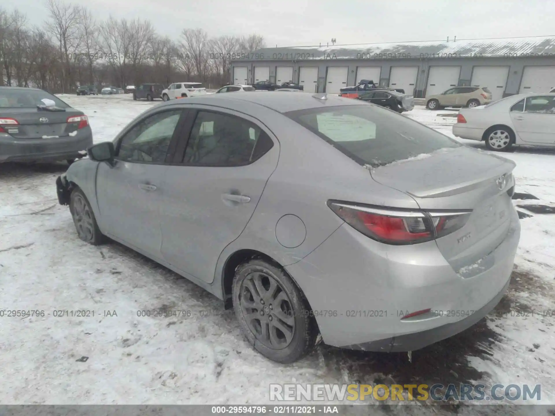 3 Photograph of a damaged car 3MYDLBYV5KY524906 TOYOTA YARIS SEDAN 2019