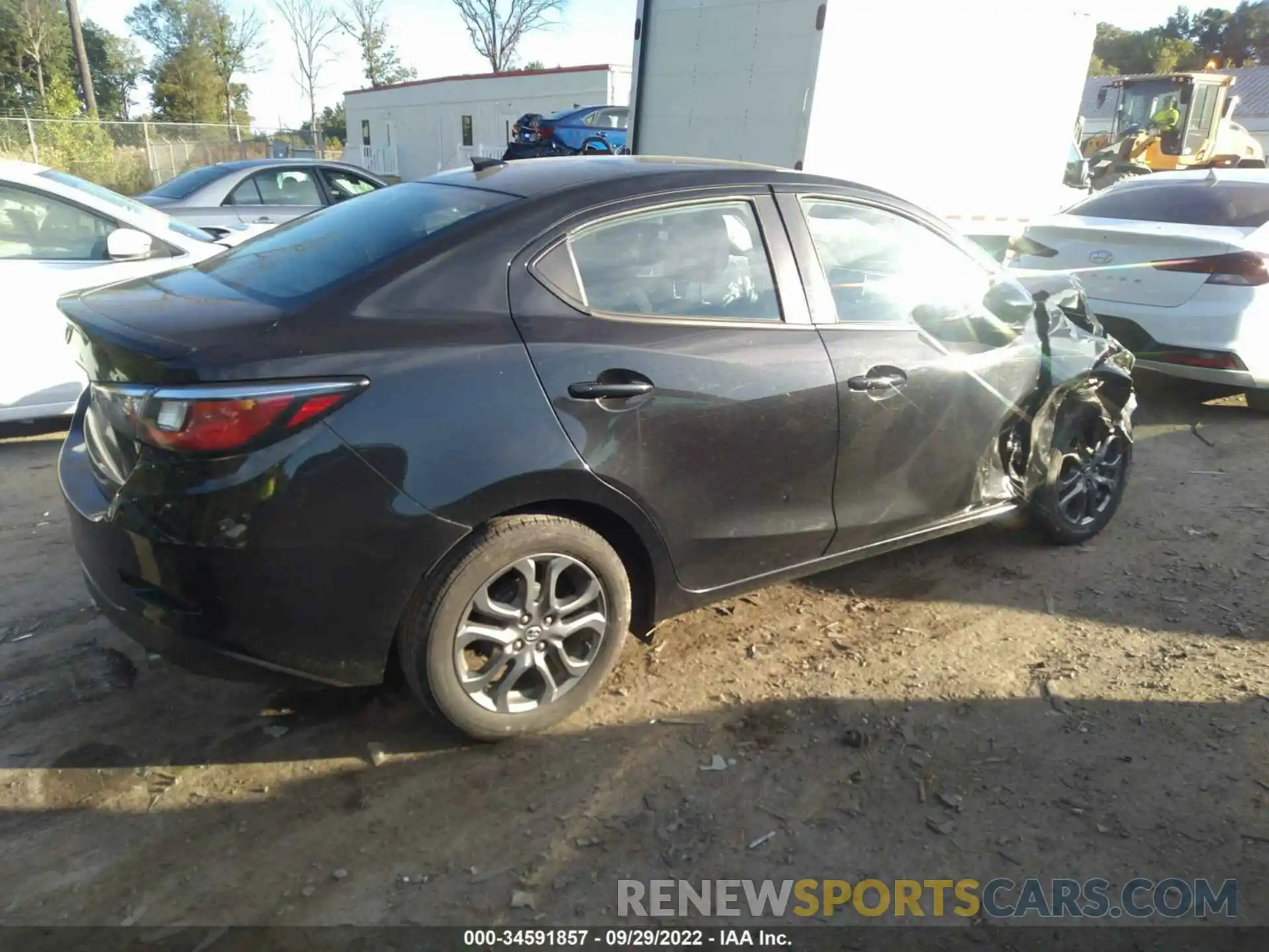 4 Photograph of a damaged car 3MYDLBYV7KY504544 TOYOTA YARIS SEDAN 2019