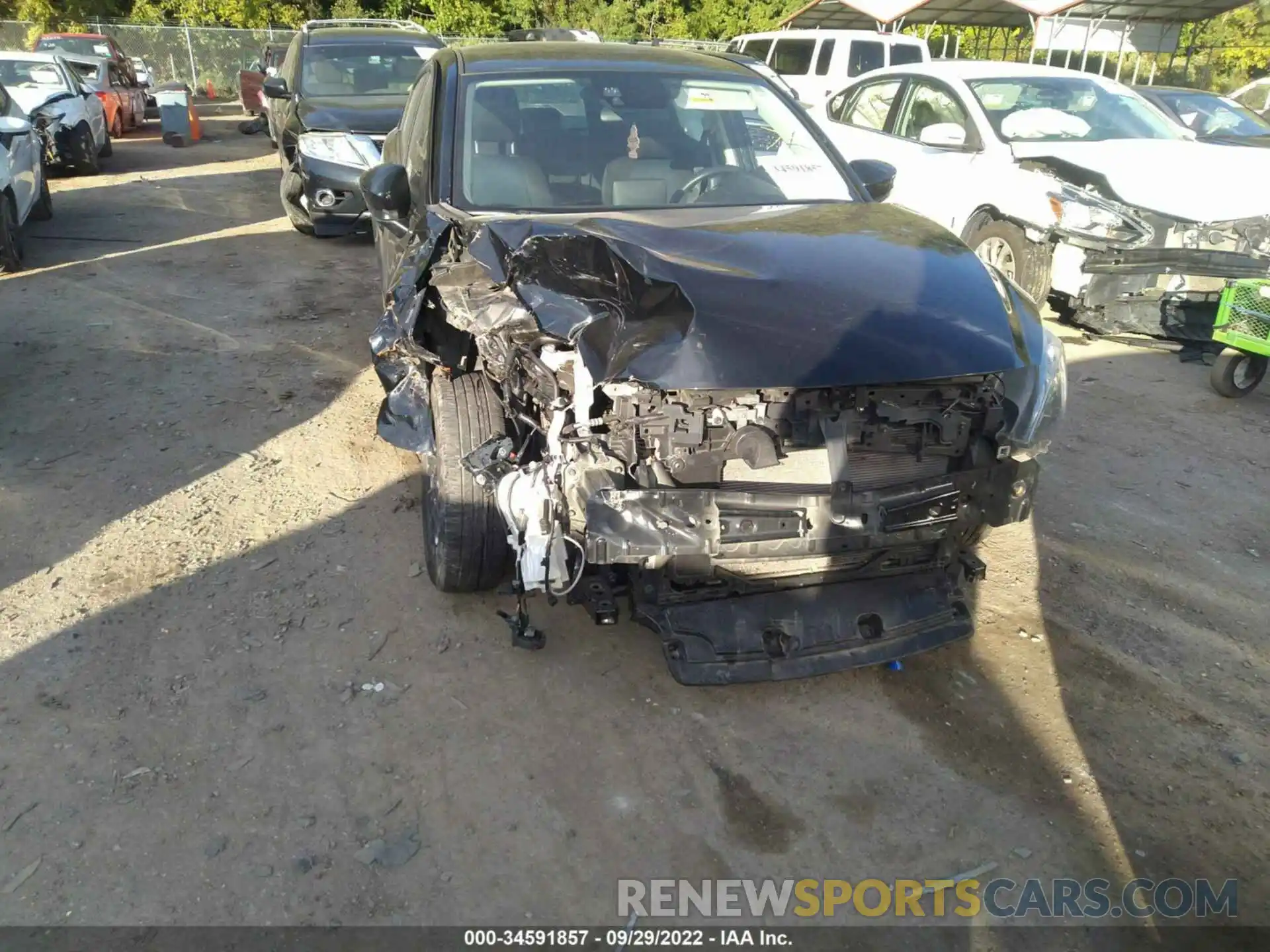 6 Photograph of a damaged car 3MYDLBYV7KY504544 TOYOTA YARIS SEDAN 2019