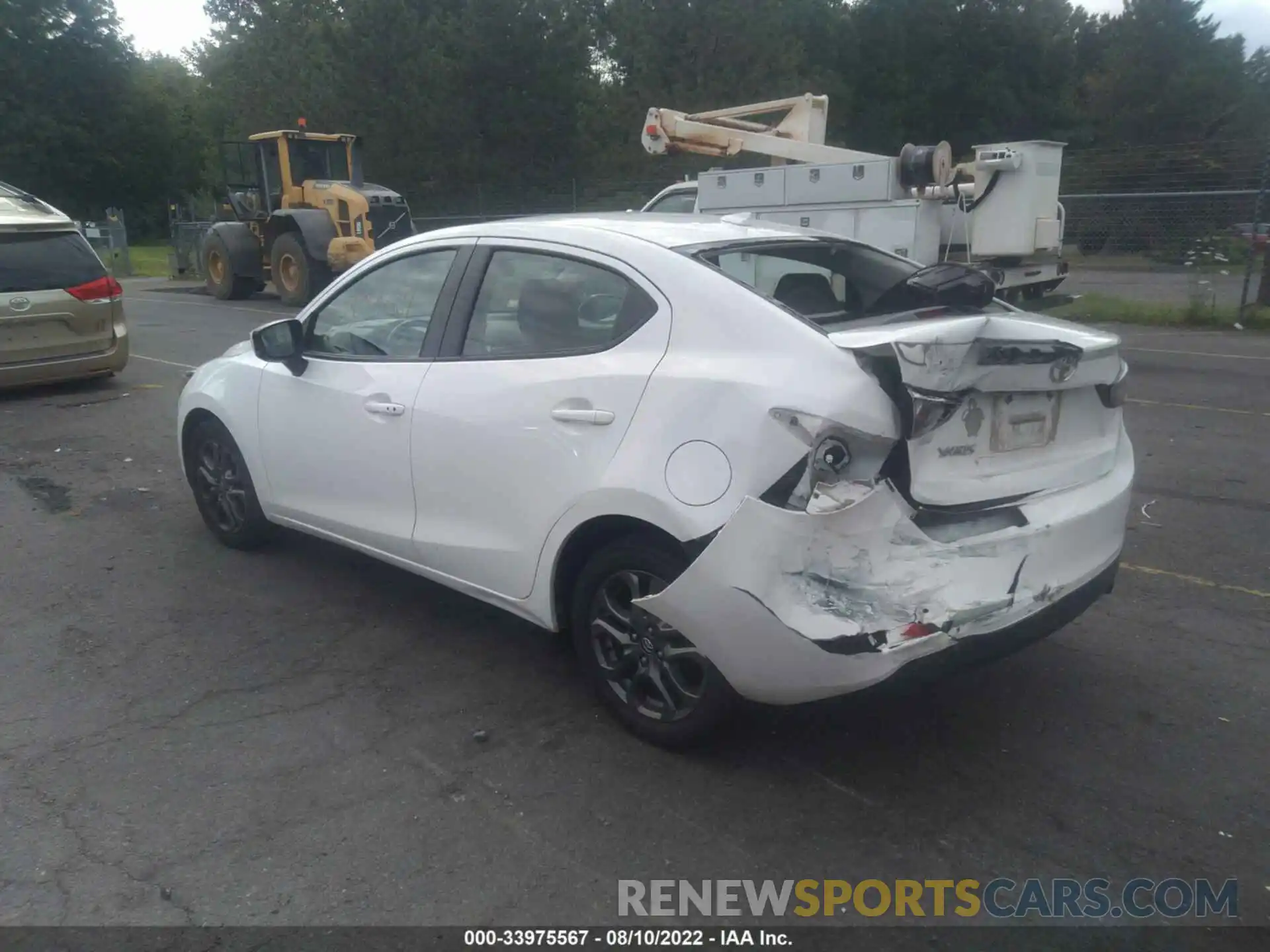 3 Photograph of a damaged car 3MYDLBYV8KY505086 TOYOTA YARIS SEDAN 2019