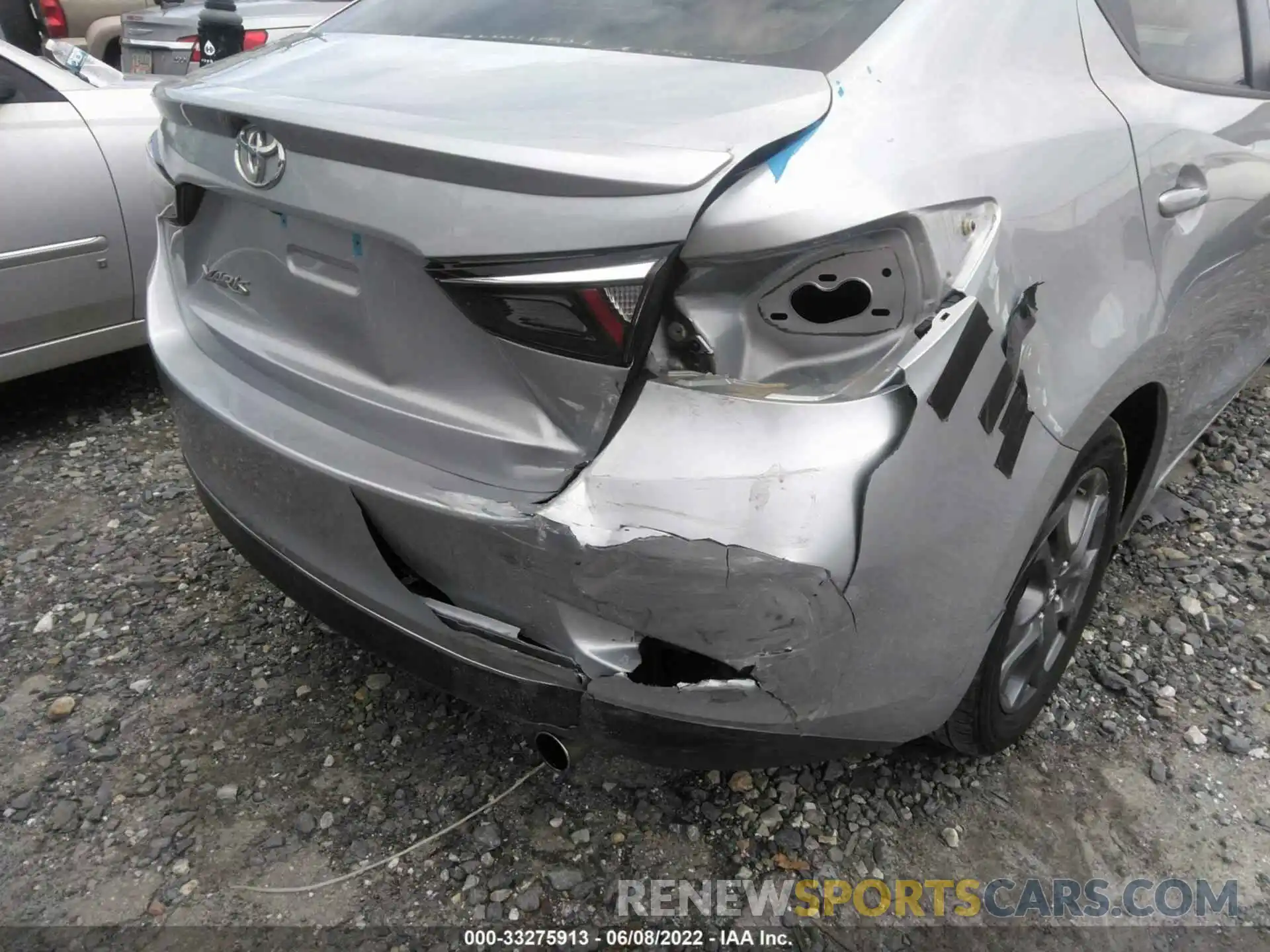 6 Photograph of a damaged car 3MYDLBYV9KY511382 TOYOTA YARIS SEDAN 2019