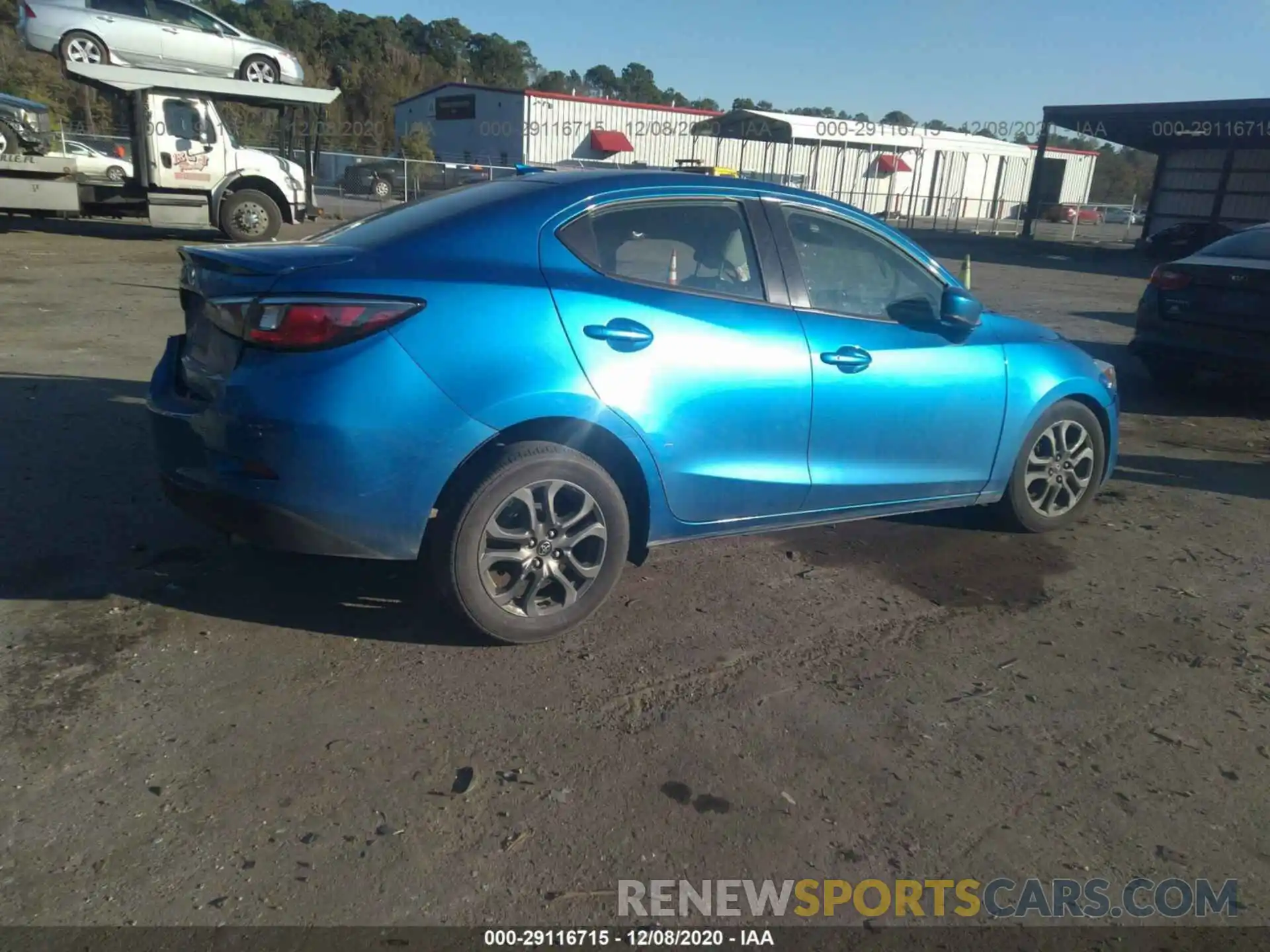 4 Photograph of a damaged car 3MYDLBYV9KY520504 TOYOTA YARIS SEDAN 2019