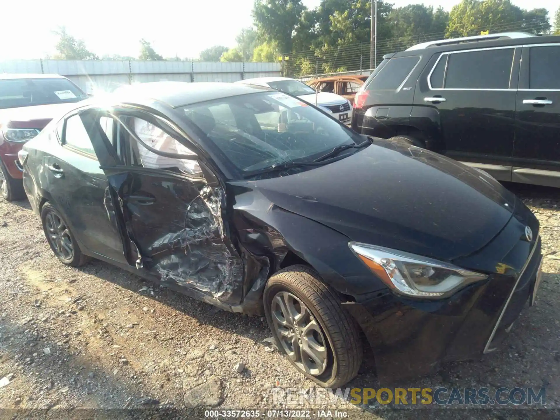 6 Photograph of a damaged car 3MYDLBYVXKY512654 TOYOTA YARIS SEDAN 2019