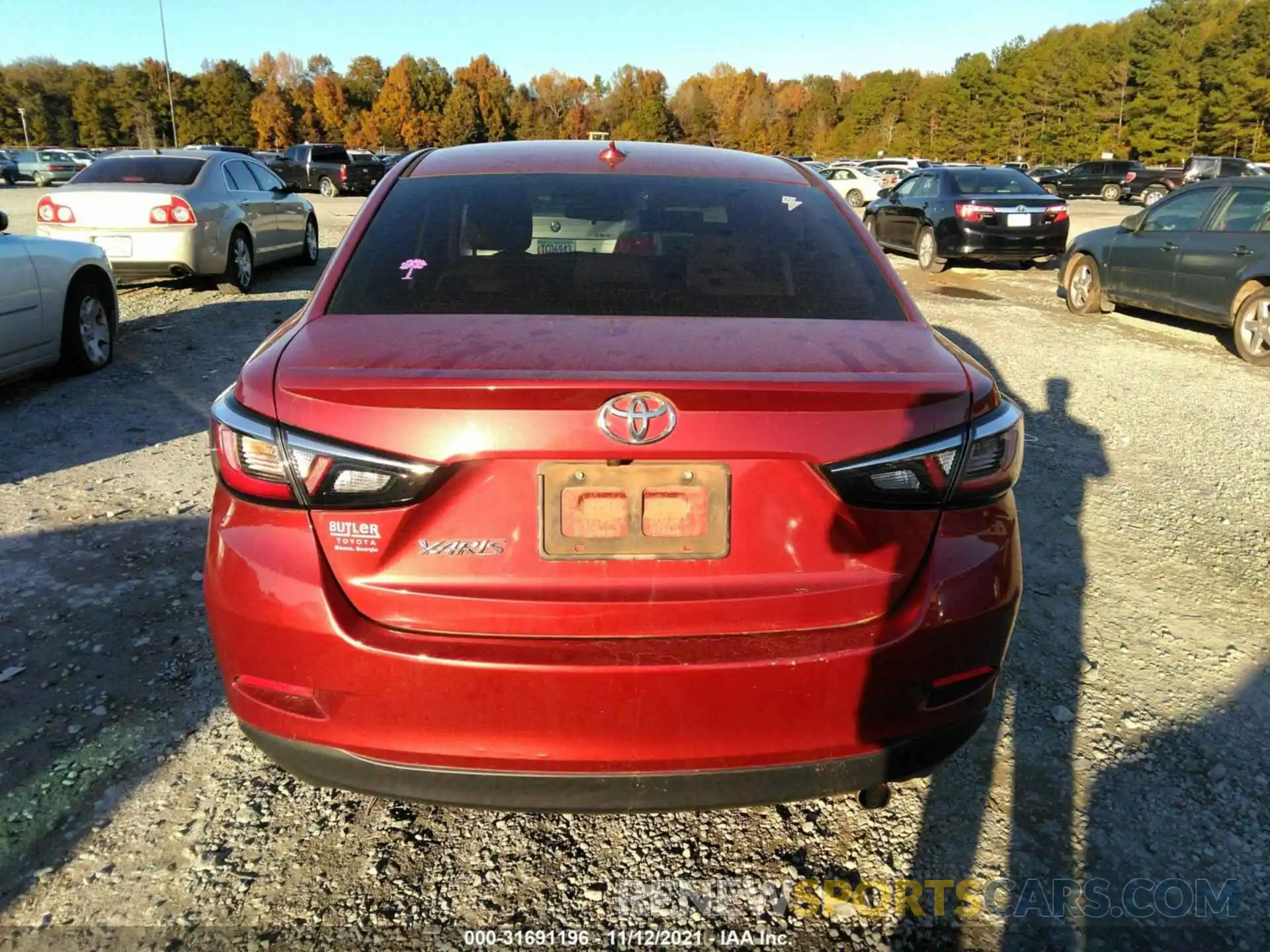 12 Photograph of a damaged car 3MYDLBYVXKY513013 TOYOTA YARIS SEDAN 2019