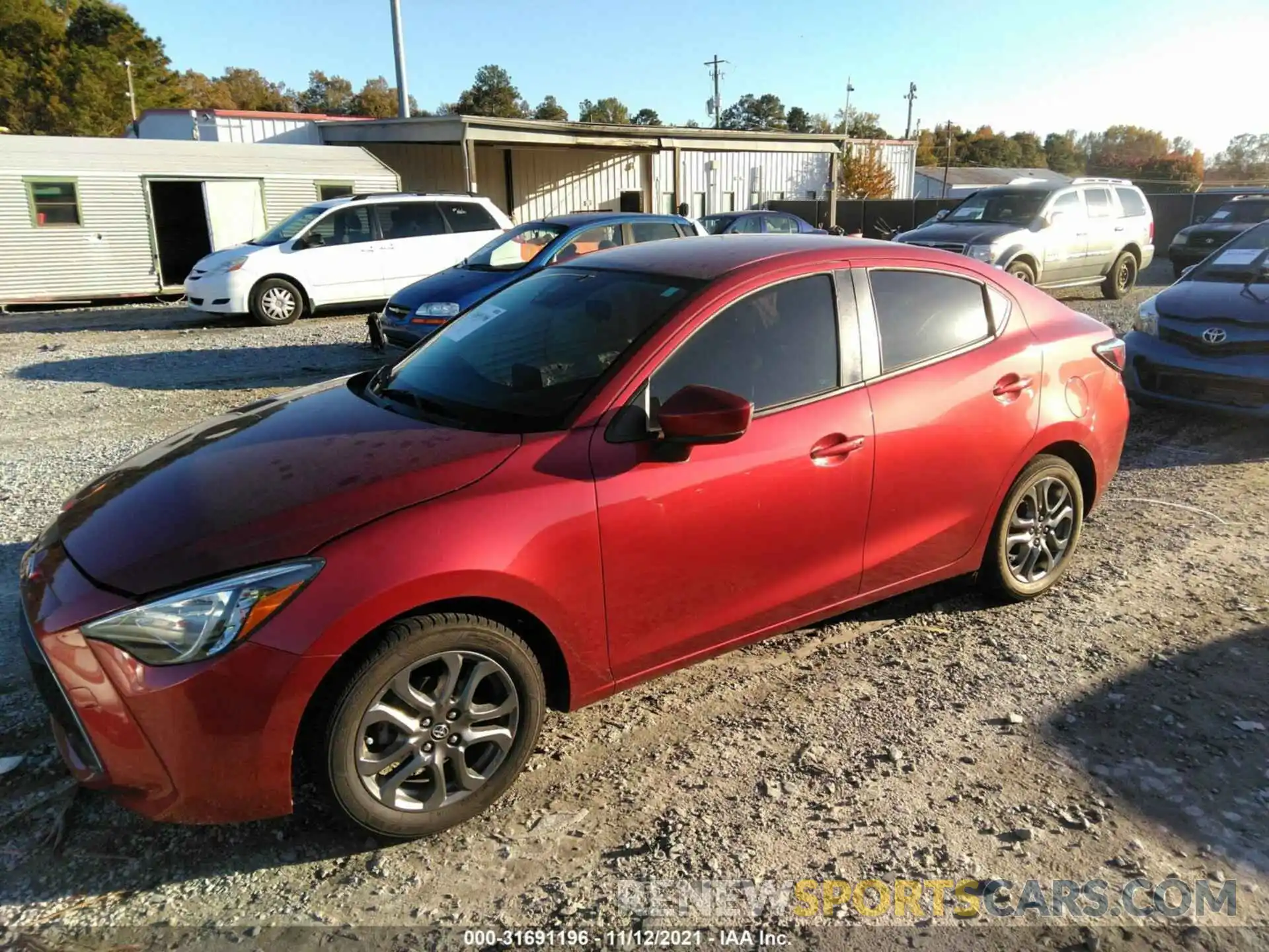 2 Photograph of a damaged car 3MYDLBYVXKY513013 TOYOTA YARIS SEDAN 2019