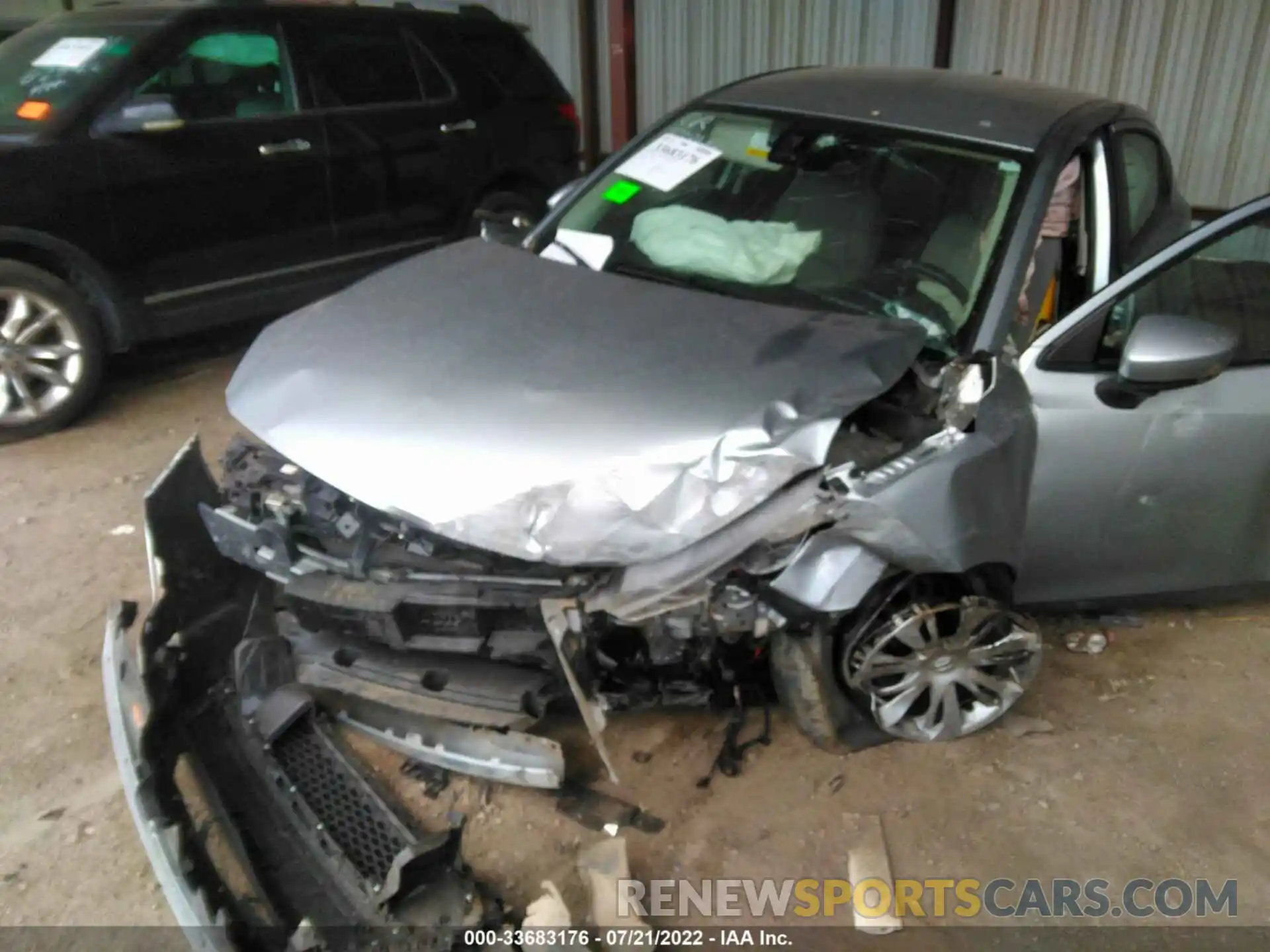 6 Photograph of a damaged car 3MYDLBYVXKY522861 TOYOTA YARIS SEDAN 2019