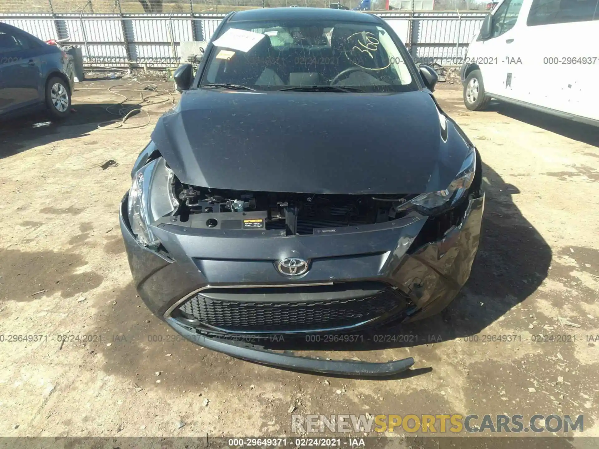 6 Photograph of a damaged car 3MYDLBYV2LY716138 TOYOTA YARIS SEDAN 2020