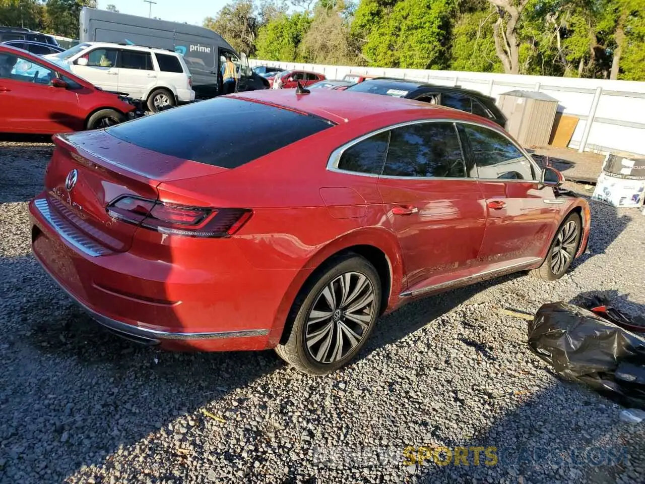 3 Photograph of a damaged car WVWAR7AN4KE027060 VOLKSWAGEN ARTEON 2019