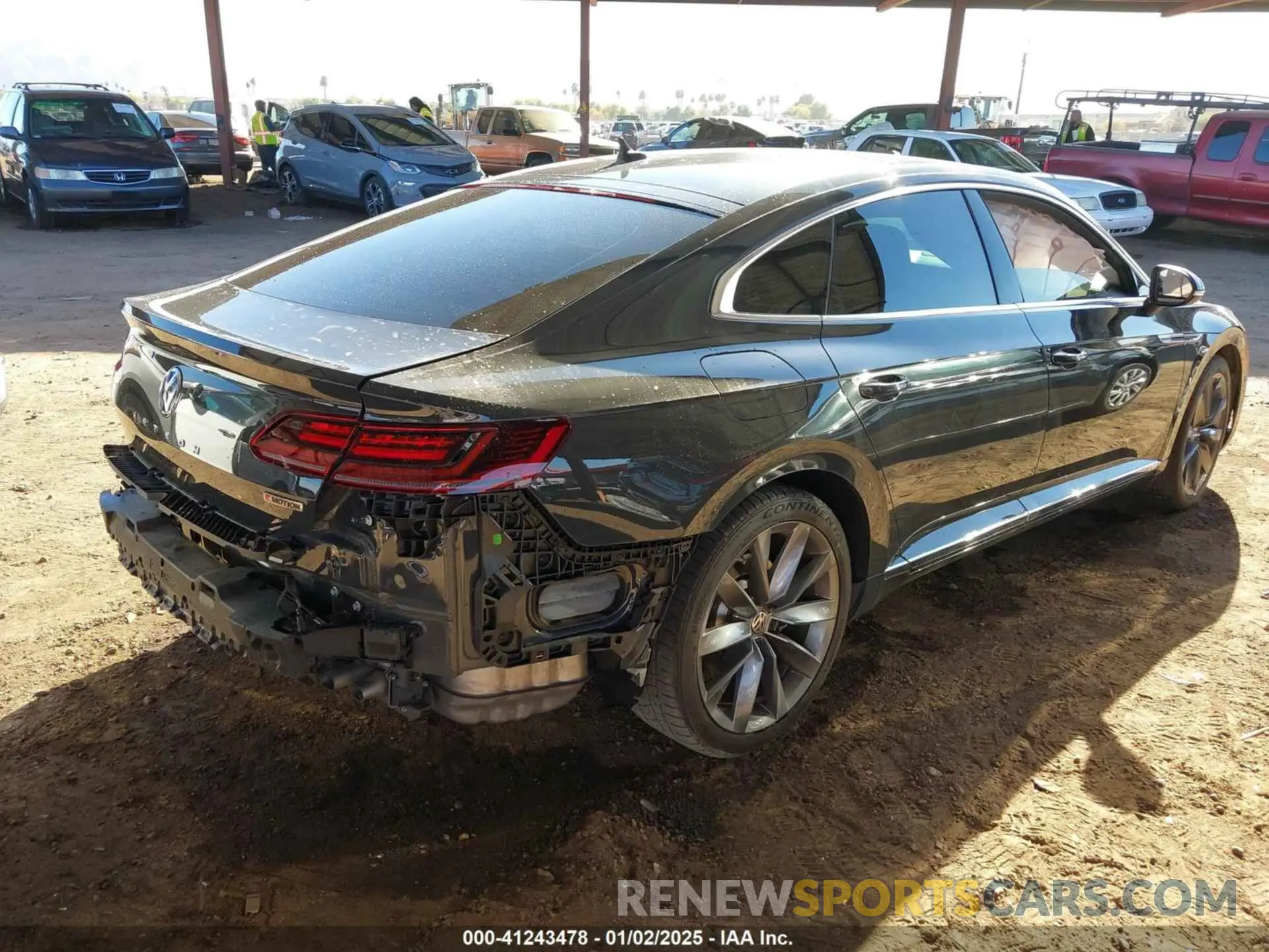 4 Photograph of a damaged car WVWER7AN7KE025532 VOLKSWAGEN ARTEON 2019
