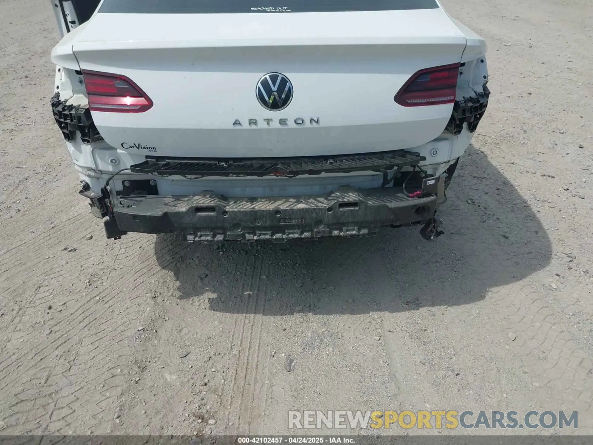 6 Photograph of a damaged car WVWAR7AN0ME005060 VOLKSWAGEN ARTEON 2021