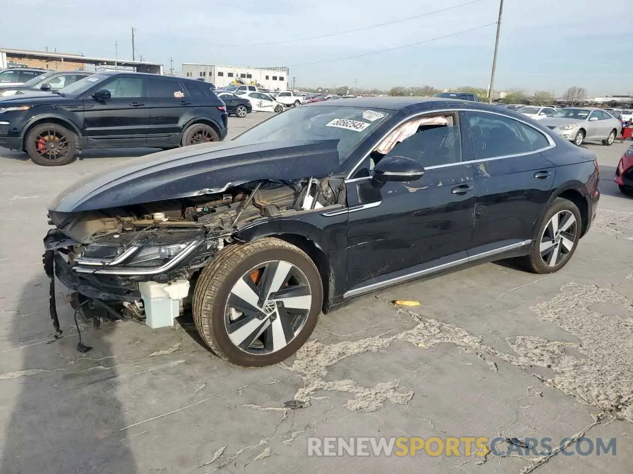 1 Photograph of a damaged car WVWAR7AN3ME007563 VOLKSWAGEN ARTEON 2021