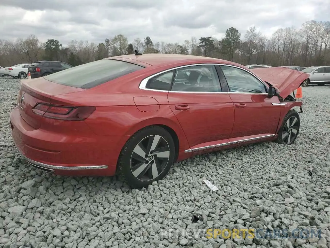 3 Photograph of a damaged car WVWAR7AN7ME013351 VOLKSWAGEN ARTEON 2021
