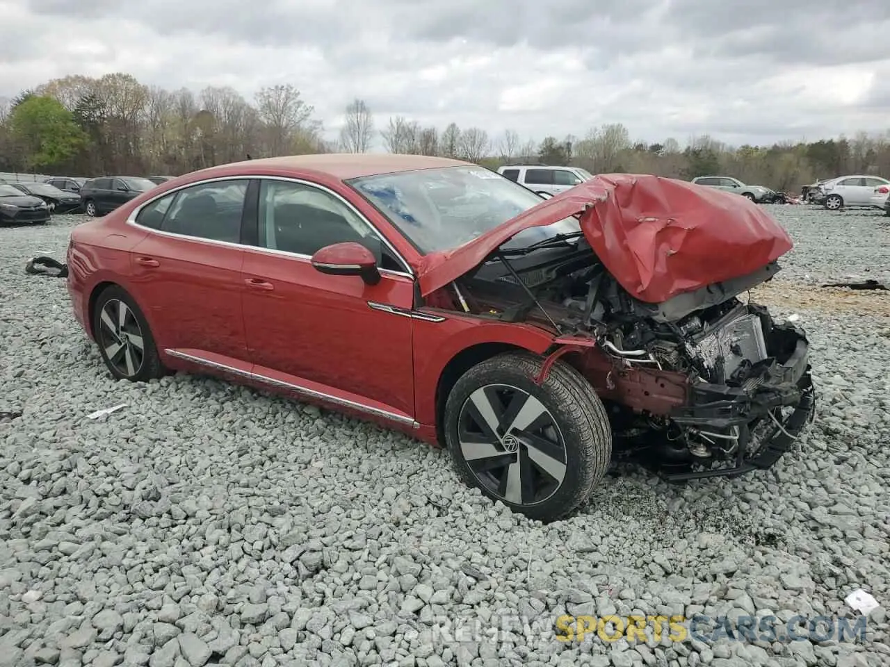 4 Photograph of a damaged car WVWAR7AN7ME013351 VOLKSWAGEN ARTEON 2021