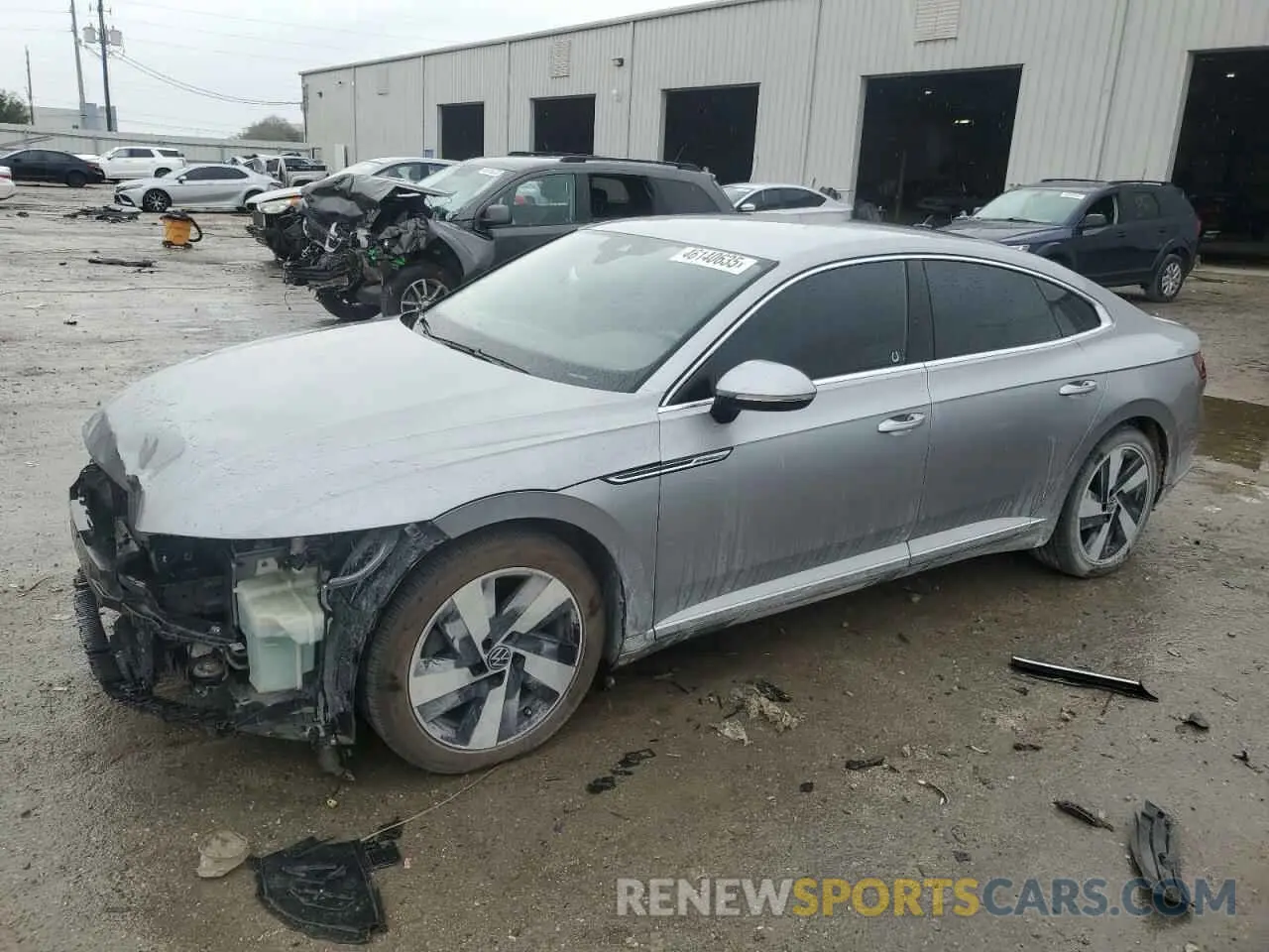 1 Photograph of a damaged car WVWAR7ANXME002893 VOLKSWAGEN ARTEON 2021