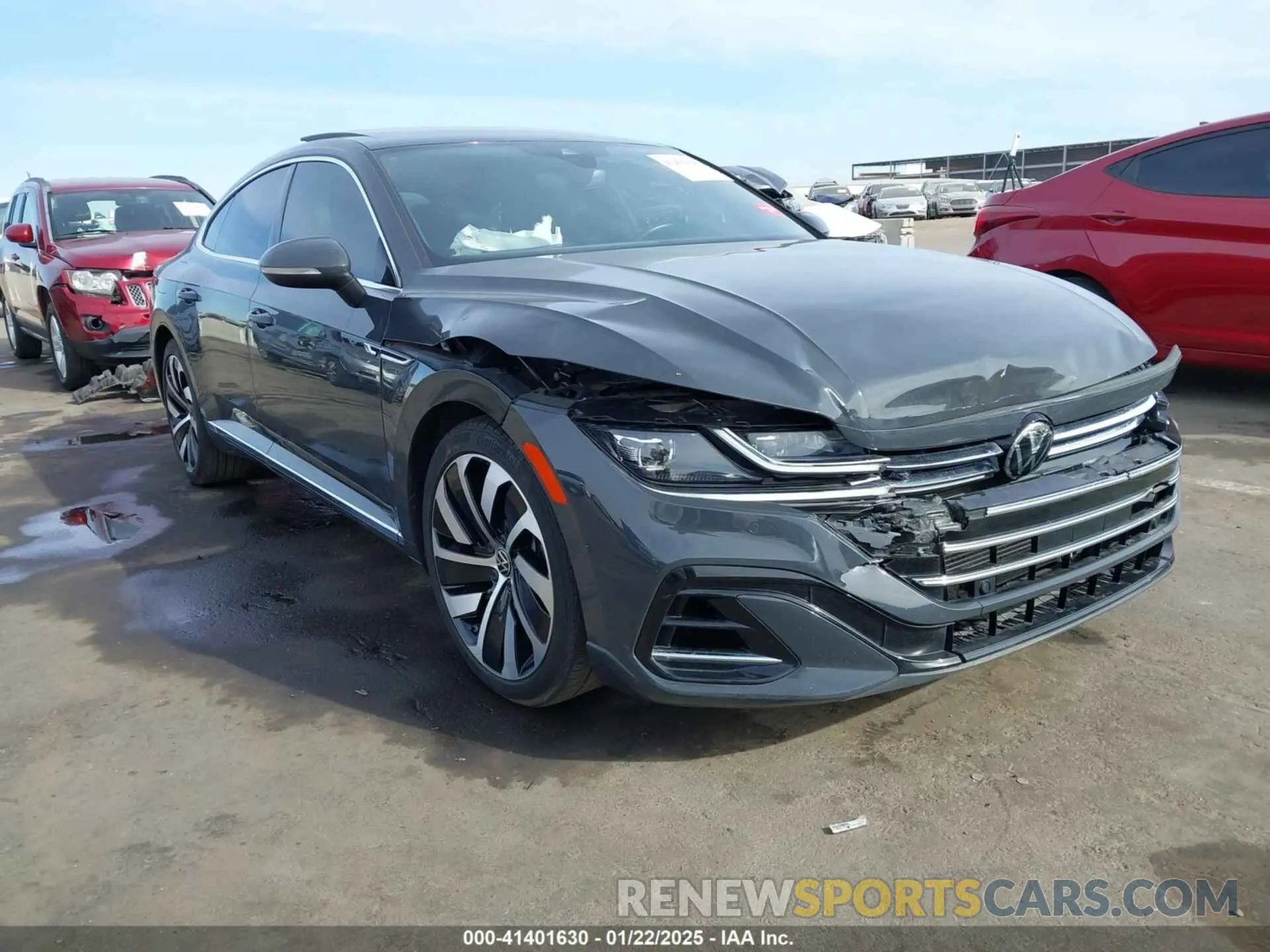 1 Photograph of a damaged car WVWHR7AN2ME004328 VOLKSWAGEN ARTEON 2021