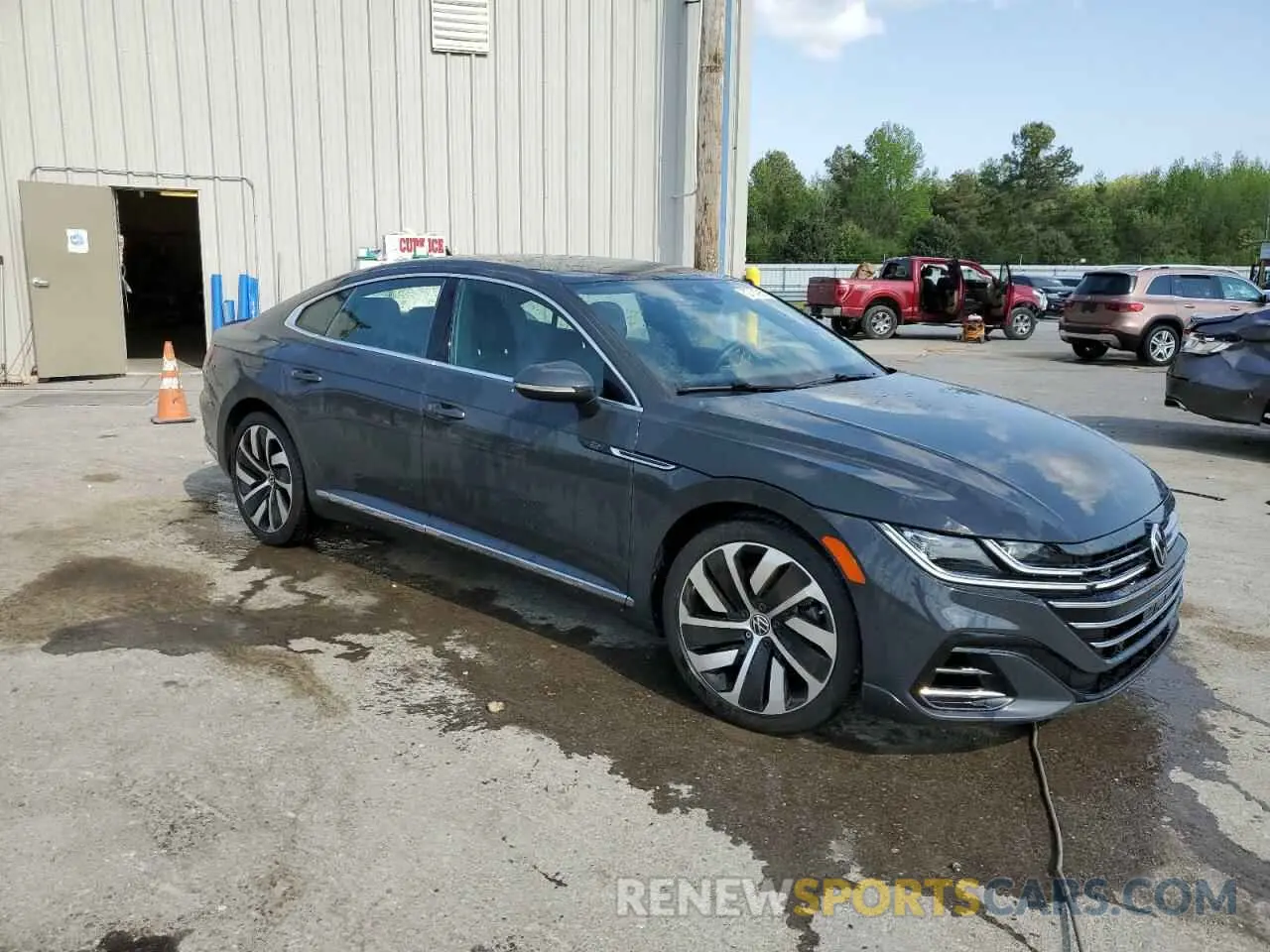 4 Photograph of a damaged car WVWHR7AN9ME009901 VOLKSWAGEN ARTEON 2021
