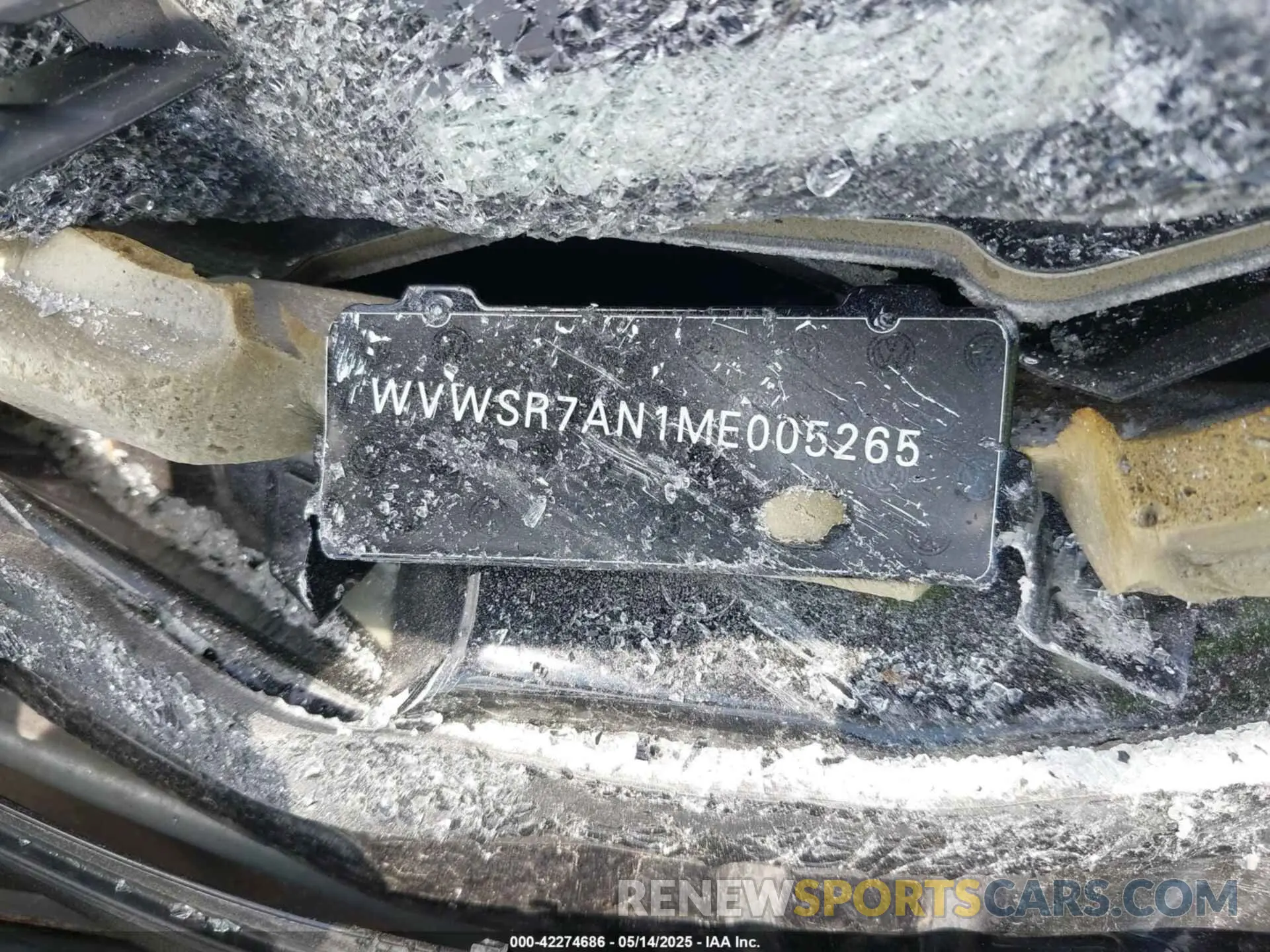 14 Photograph of a damaged car WVWSR7AN1ME005265 VOLKSWAGEN ARTEON 2021