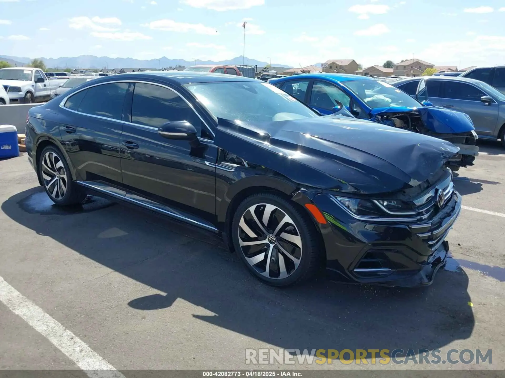 1 Photograph of a damaged car WVWSR7AN3ME012699 VOLKSWAGEN ARTEON 2021