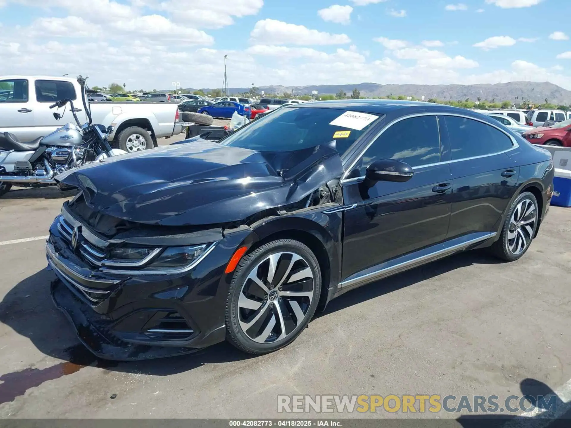 2 Photograph of a damaged car WVWSR7AN3ME012699 VOLKSWAGEN ARTEON 2021