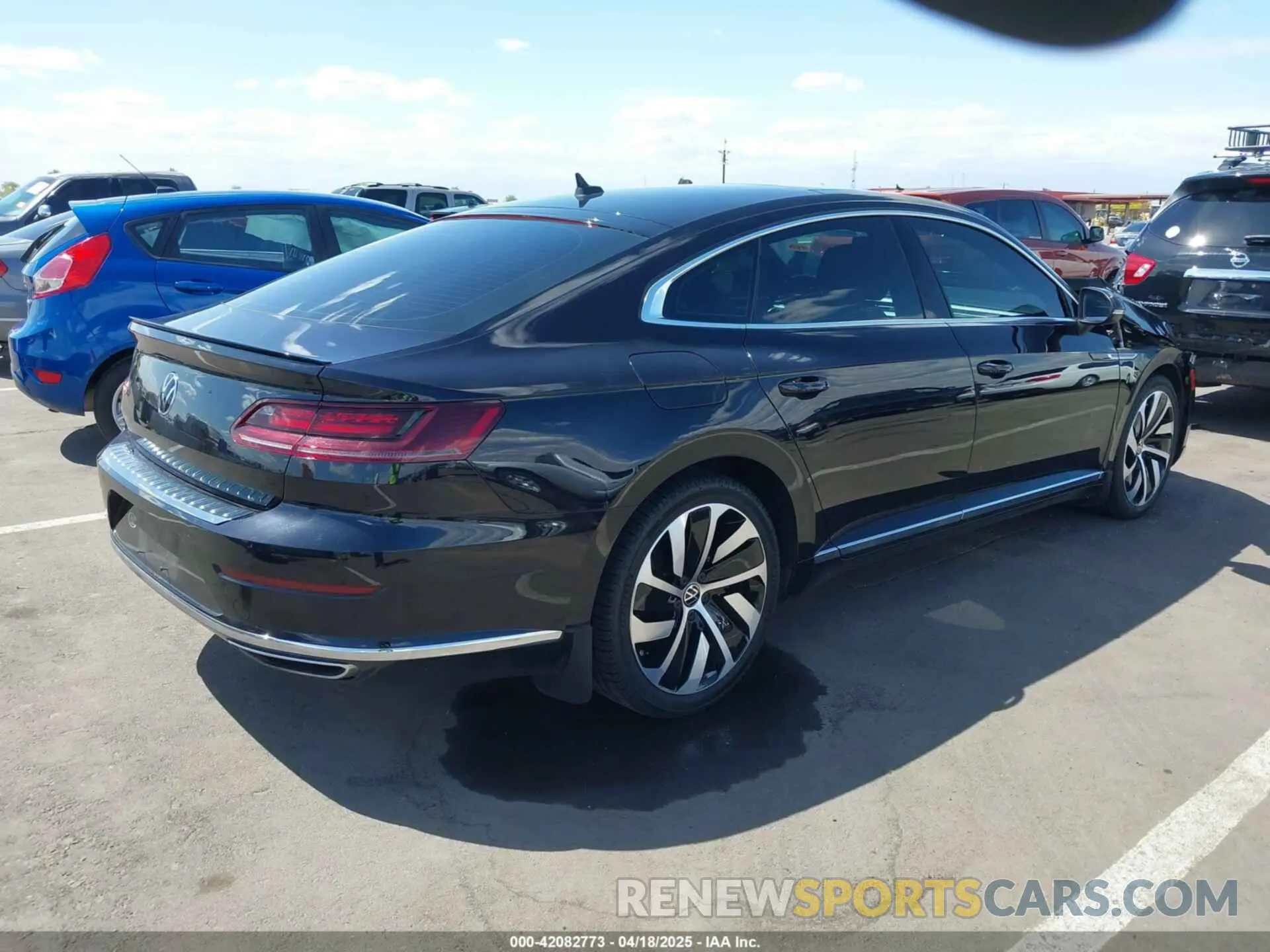 4 Photograph of a damaged car WVWSR7AN3ME012699 VOLKSWAGEN ARTEON 2021