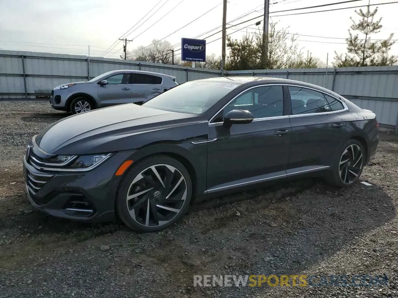 1 Photograph of a damaged car WVWTR7AN0ME002569 VOLKSWAGEN ARTEON 2021