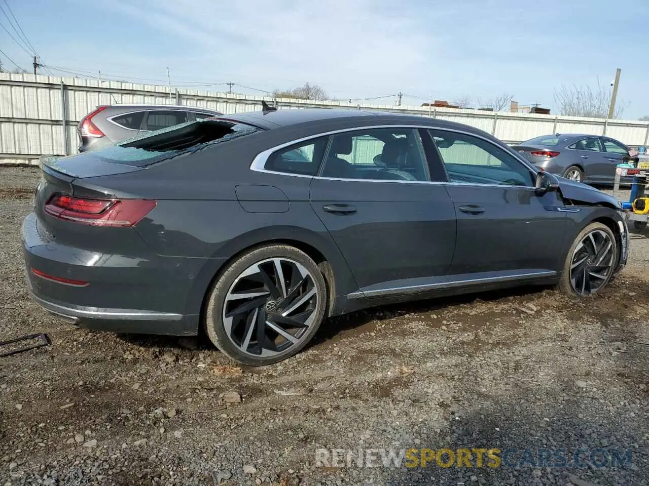 3 Photograph of a damaged car WVWTR7AN0ME002569 VOLKSWAGEN ARTEON 2021