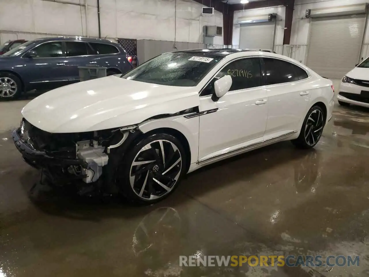 1 Photograph of a damaged car WVWTR7AN4ME002333 VOLKSWAGEN ARTEON 2021