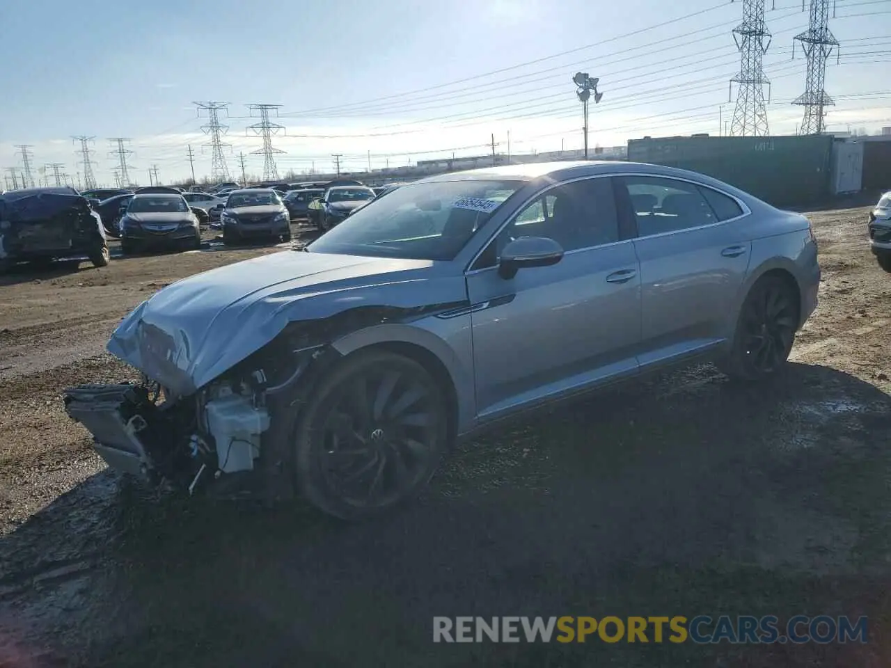 1 Photograph of a damaged car WVWTR7ANXME003017 VOLKSWAGEN ARTEON 2021