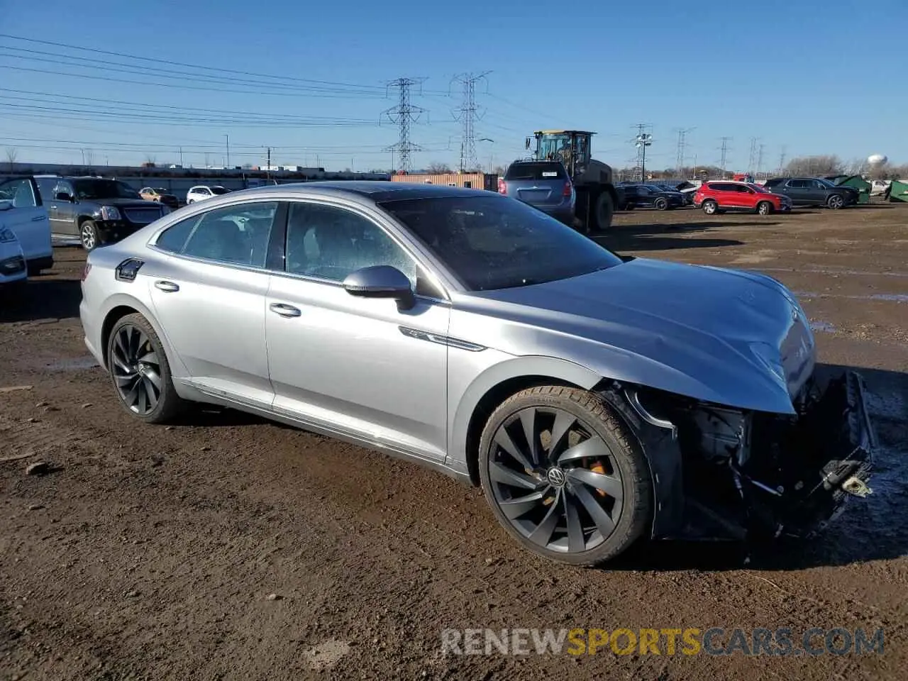 4 Photograph of a damaged car WVWTR7ANXME003017 VOLKSWAGEN ARTEON 2021