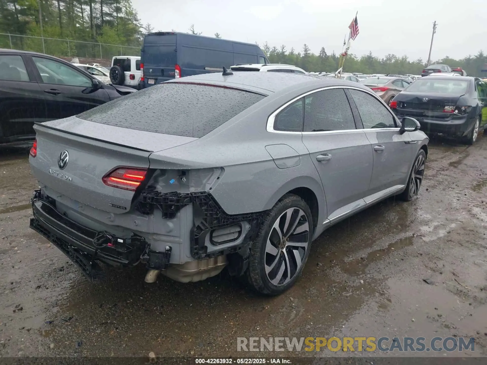4 Photograph of a damaged car WVWAR7AN4NE012093 VOLKSWAGEN ARTEON 2022