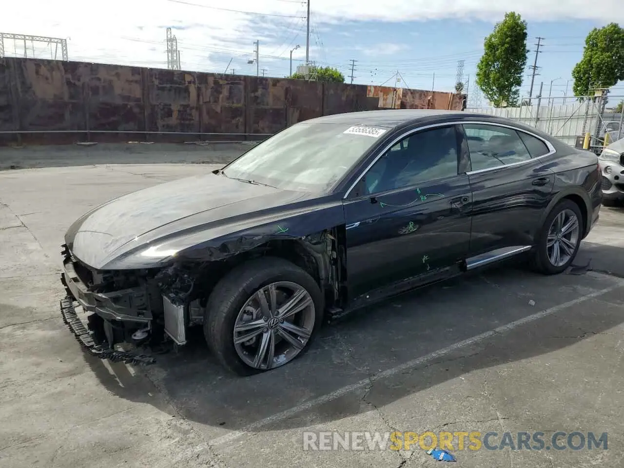 1 Photograph of a damaged car WVWSR7AN9NE009517 VOLKSWAGEN ARTEON 2022